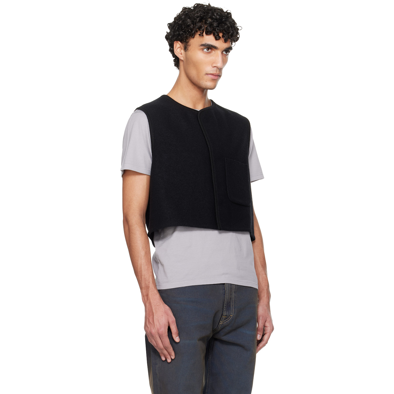  Rier Black Walker Gilet Utility Vest 