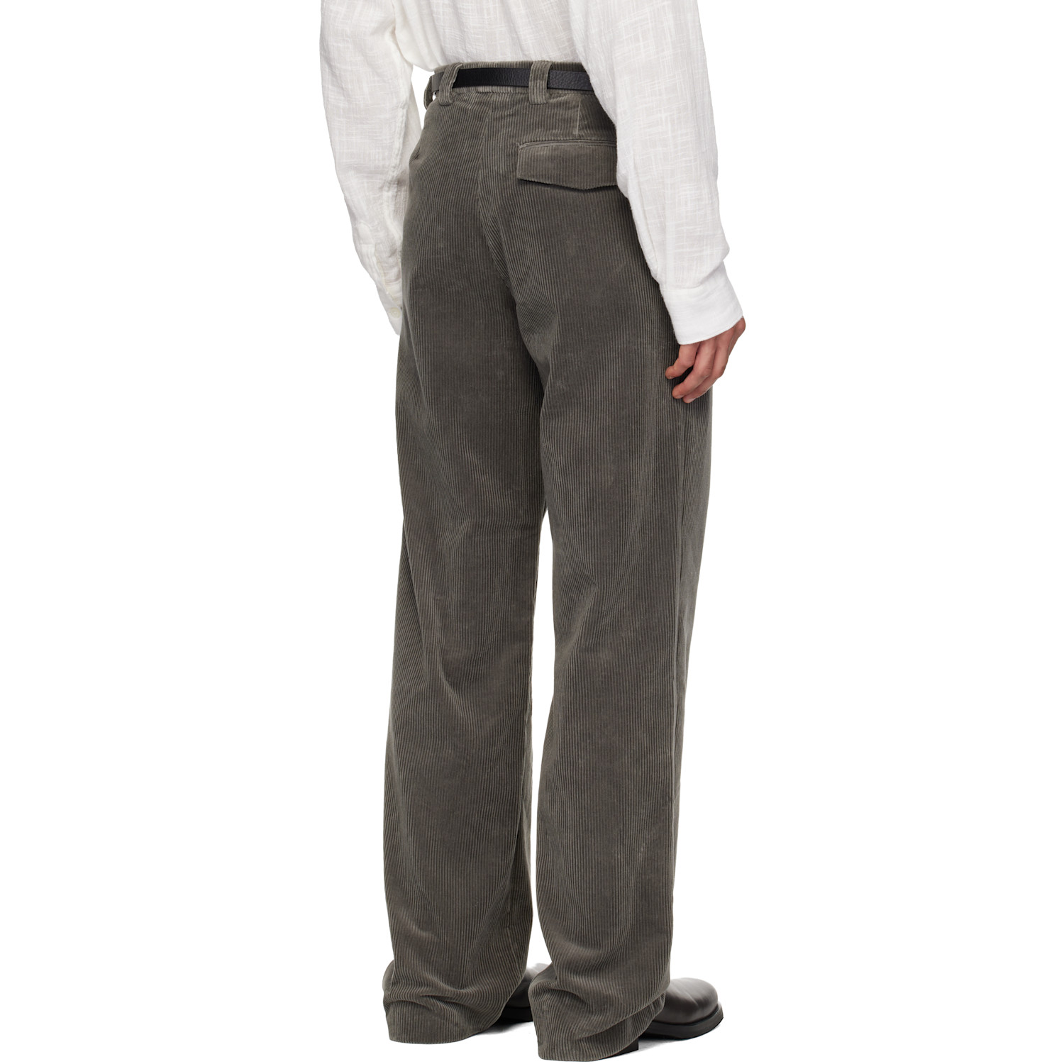  Rier Ssense Exclusive Gray Corduroy Trousers 