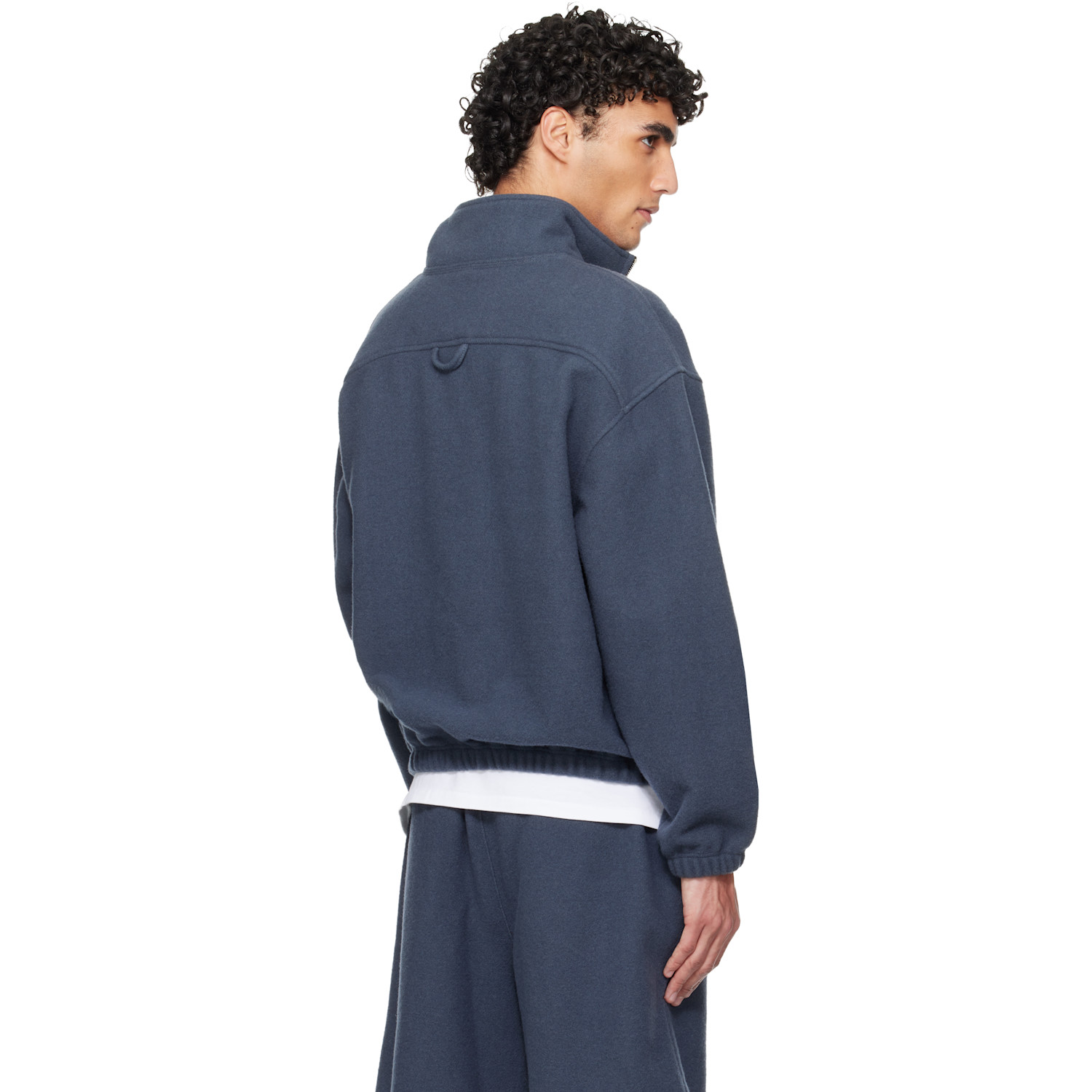  Rier Gray Fleece Sweater 
