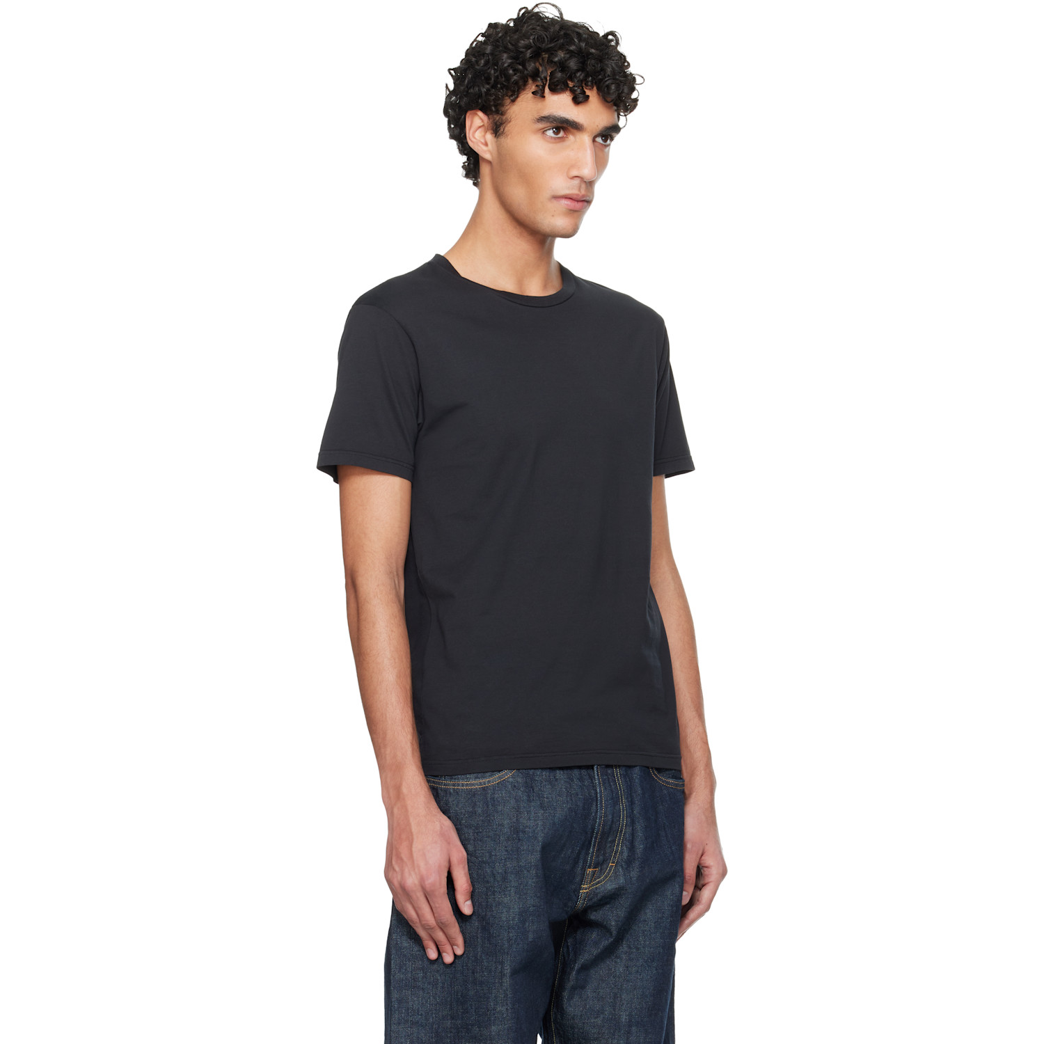  Rier Black Fitted T-shirt 