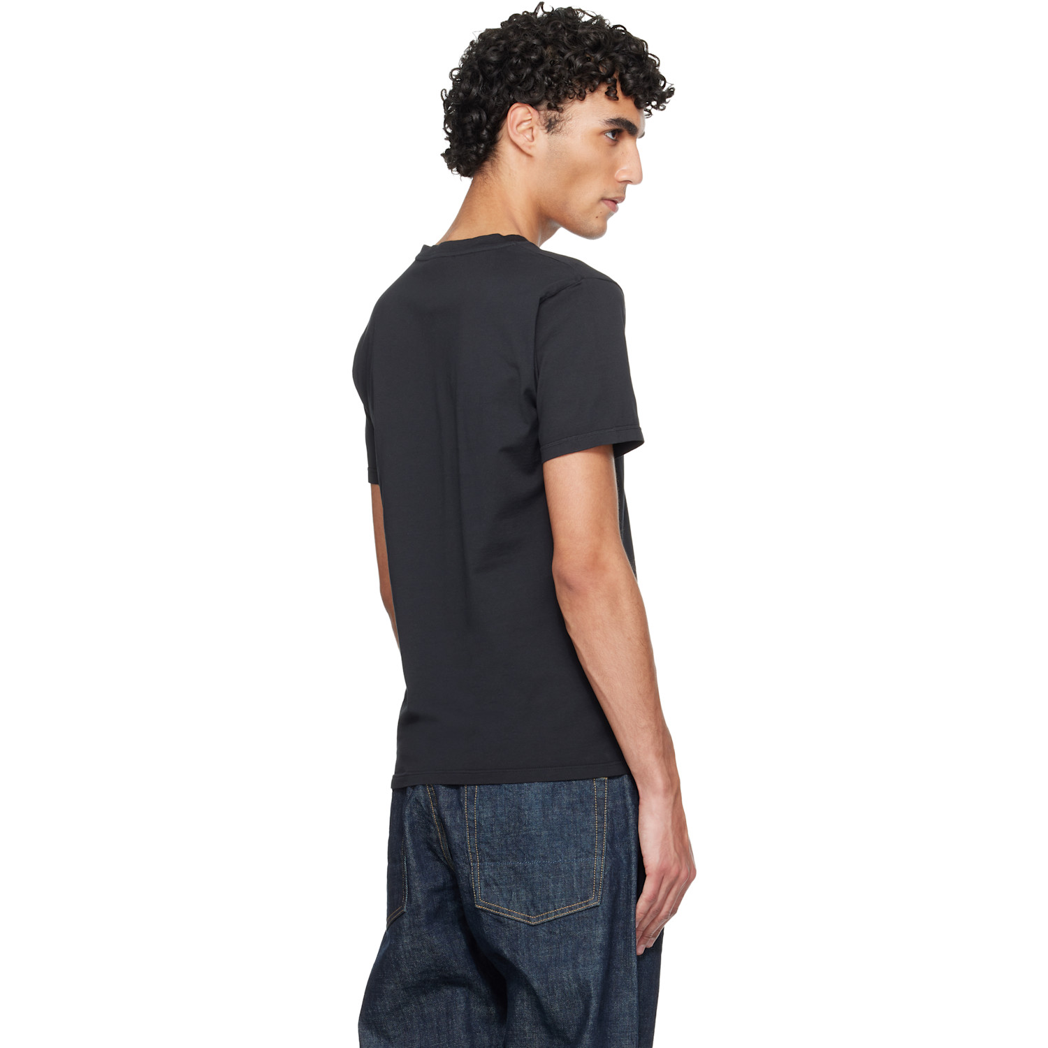  Rier Black Fitted T-shirt 