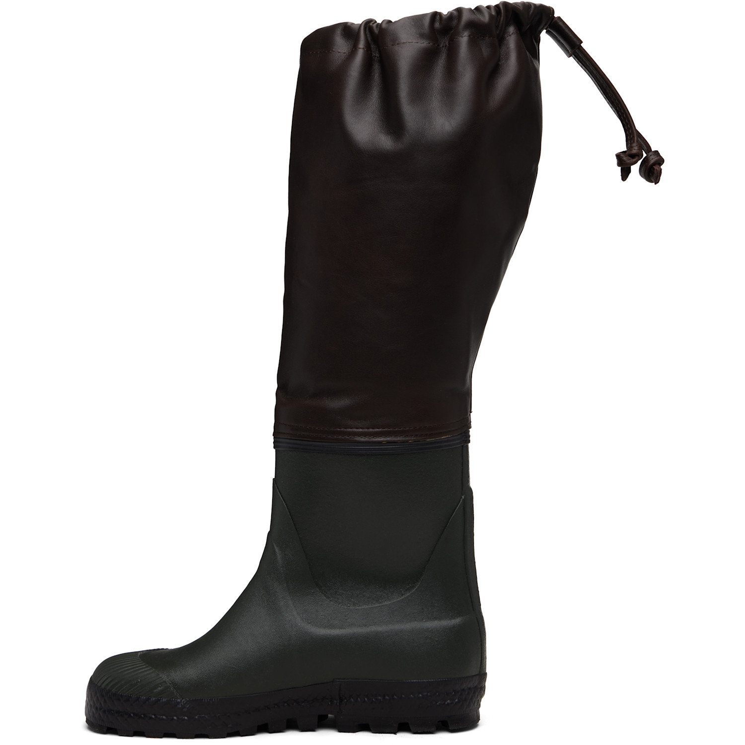  Rier Ssense Exclusive Brown Farmer Rain Boots 