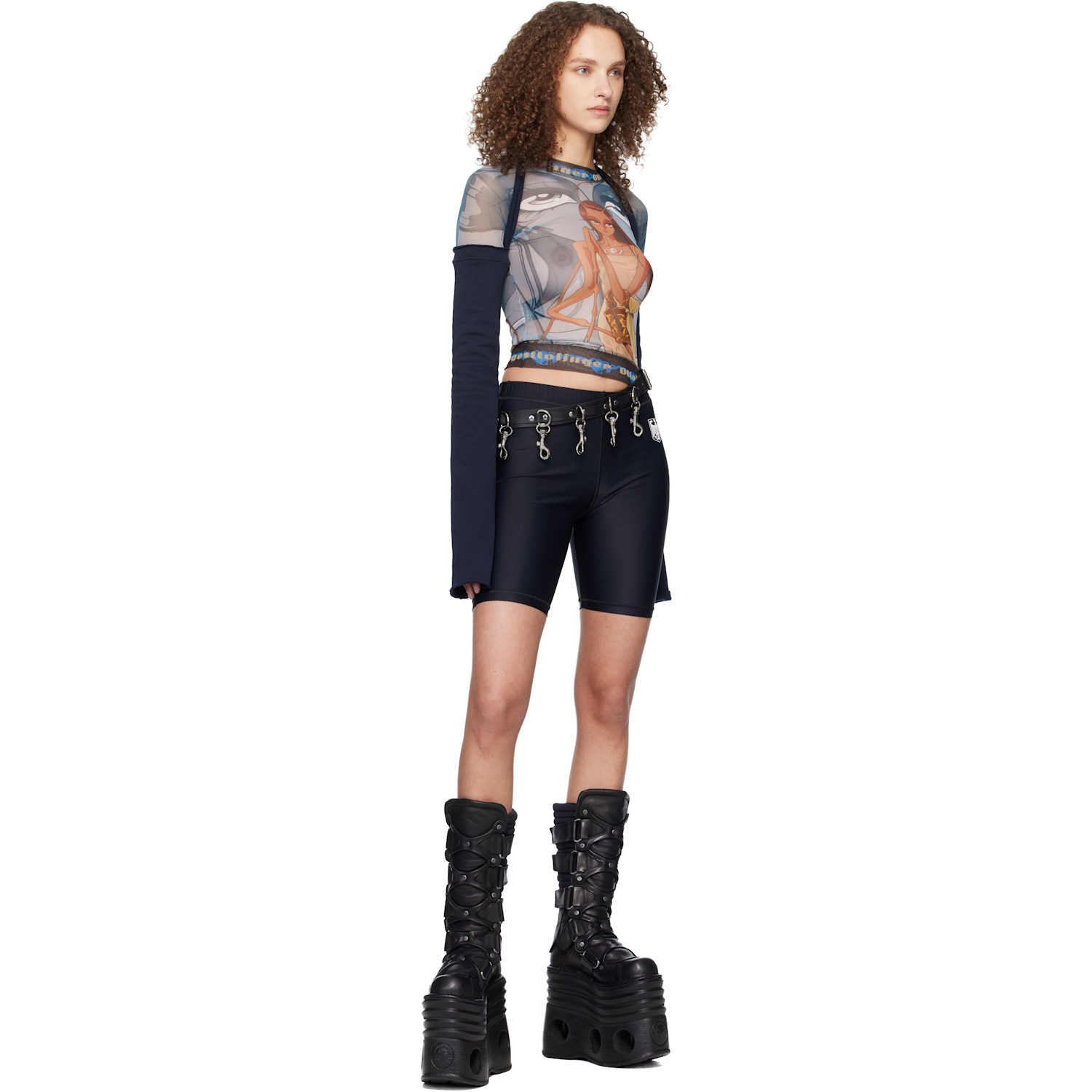  Vetements Black Extreme Carabiner Belt 