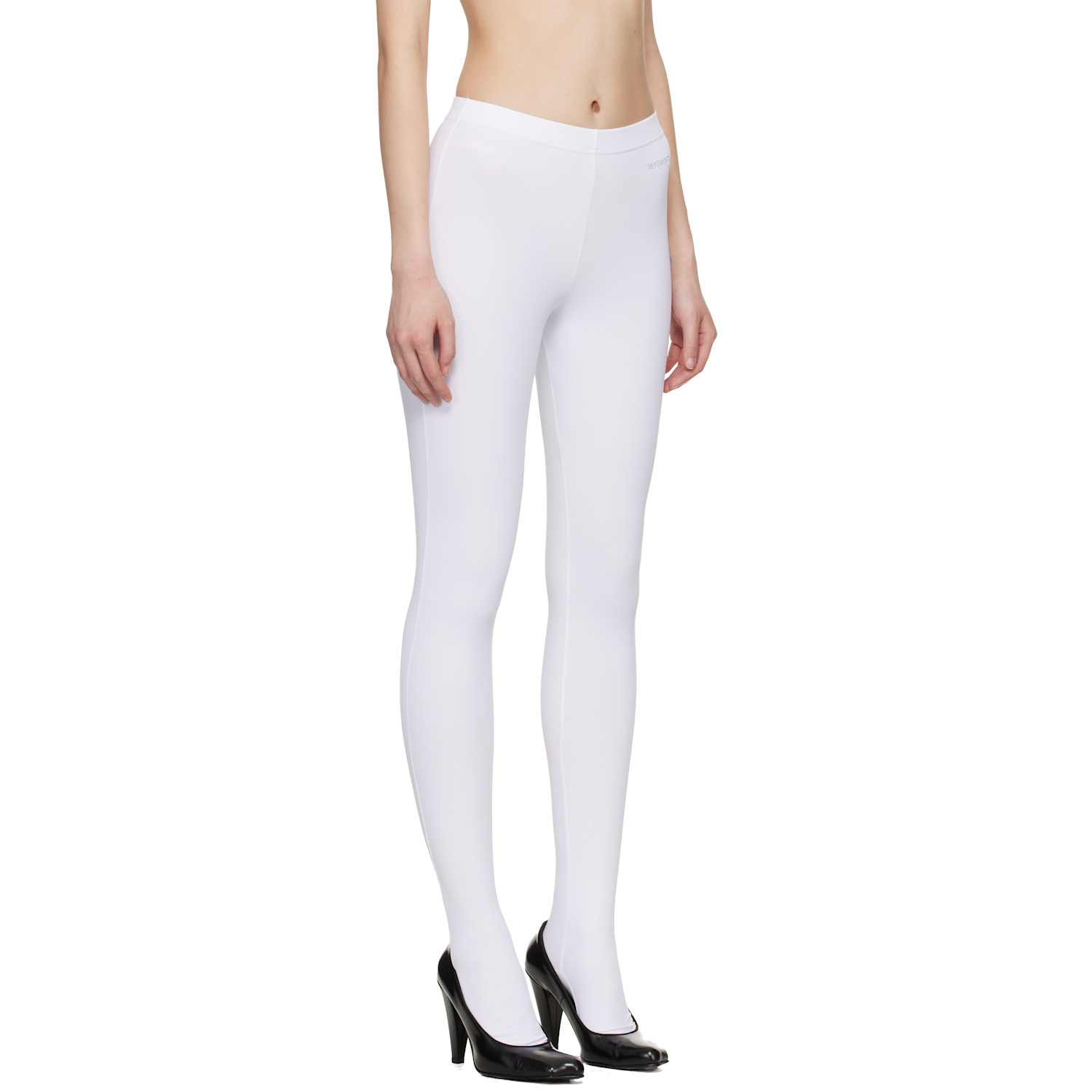  Vetements White Push-up Tights 