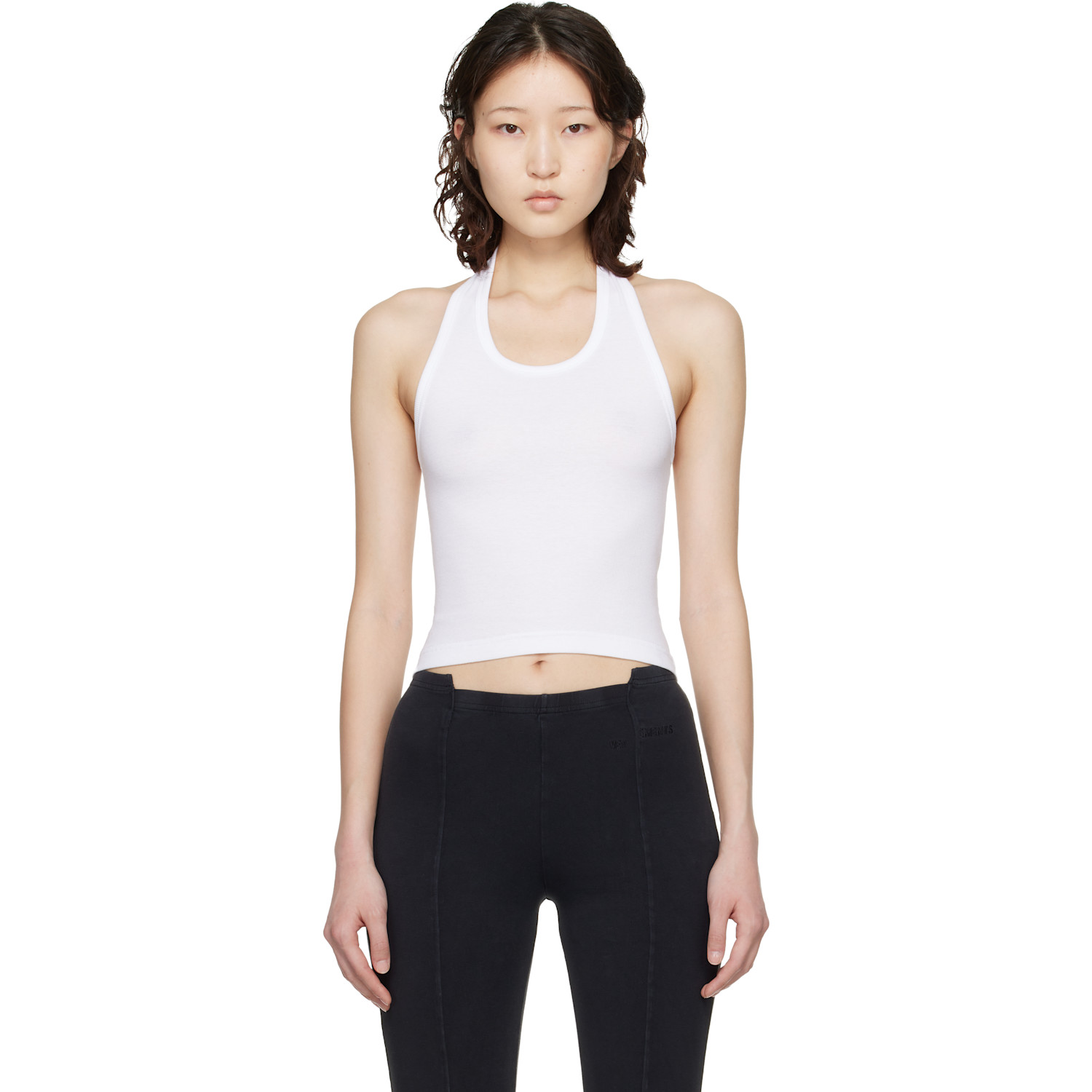 VETEMENTS White Halter Top