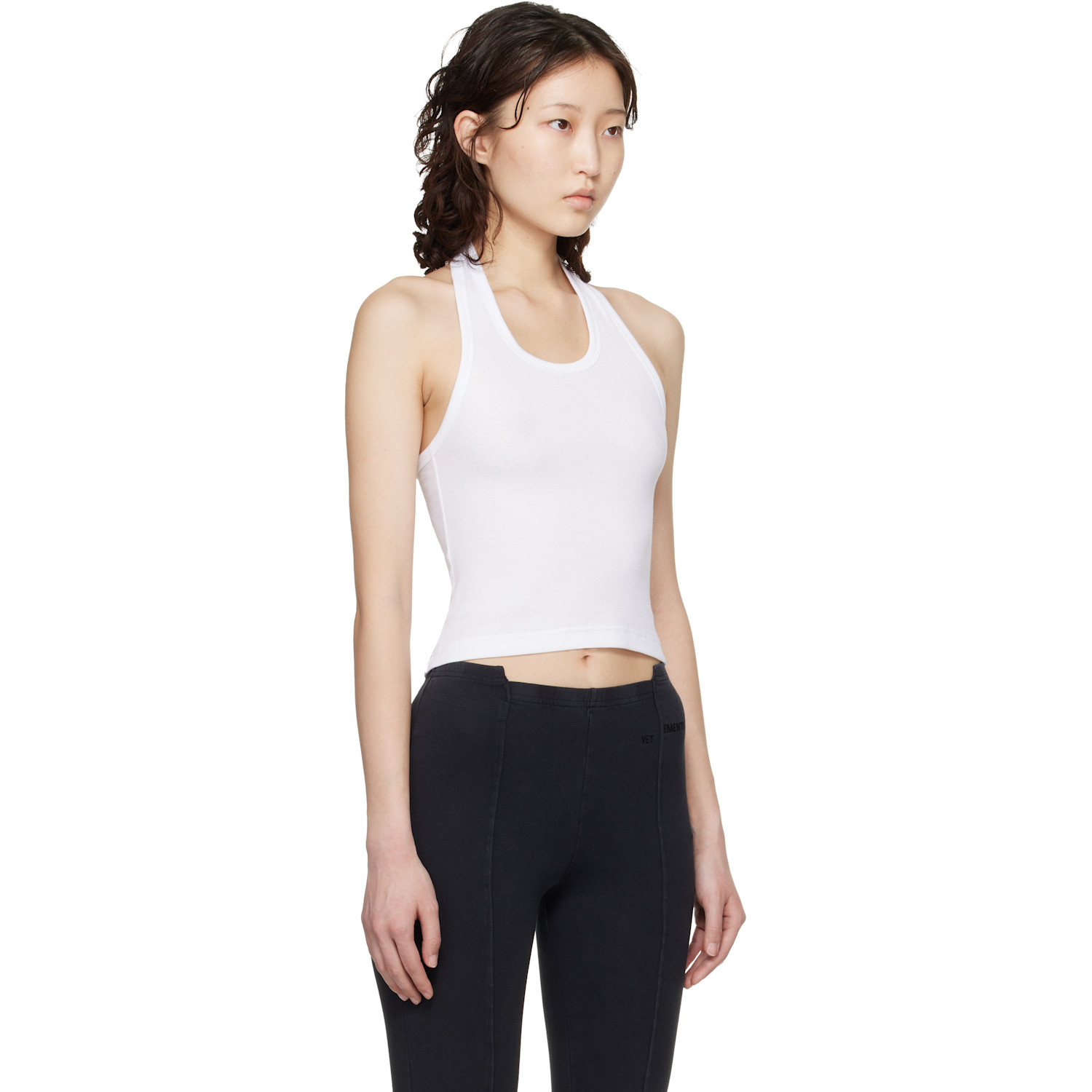  Vetements White Halter Top 