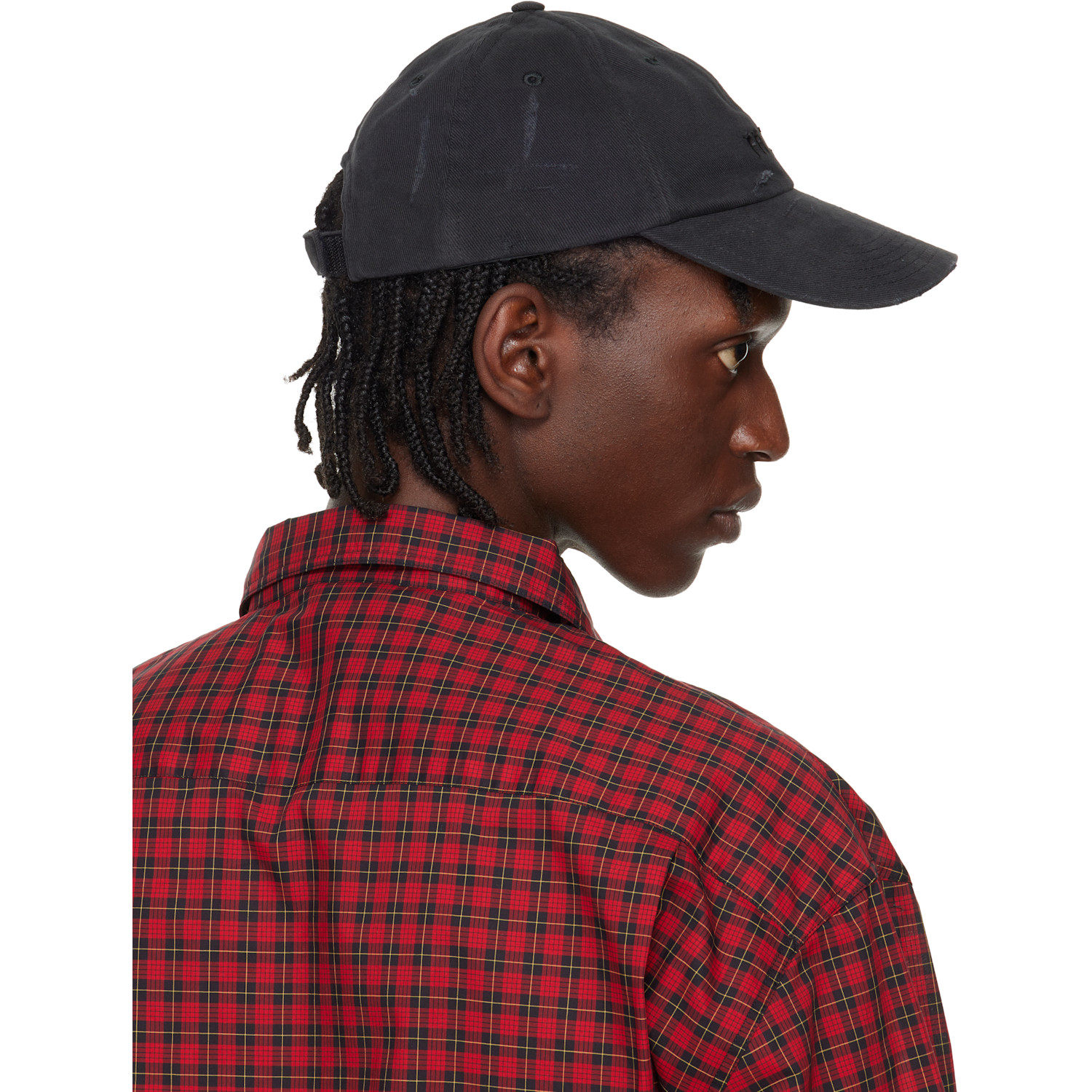  Vetements Black Friday Distressed Cap 