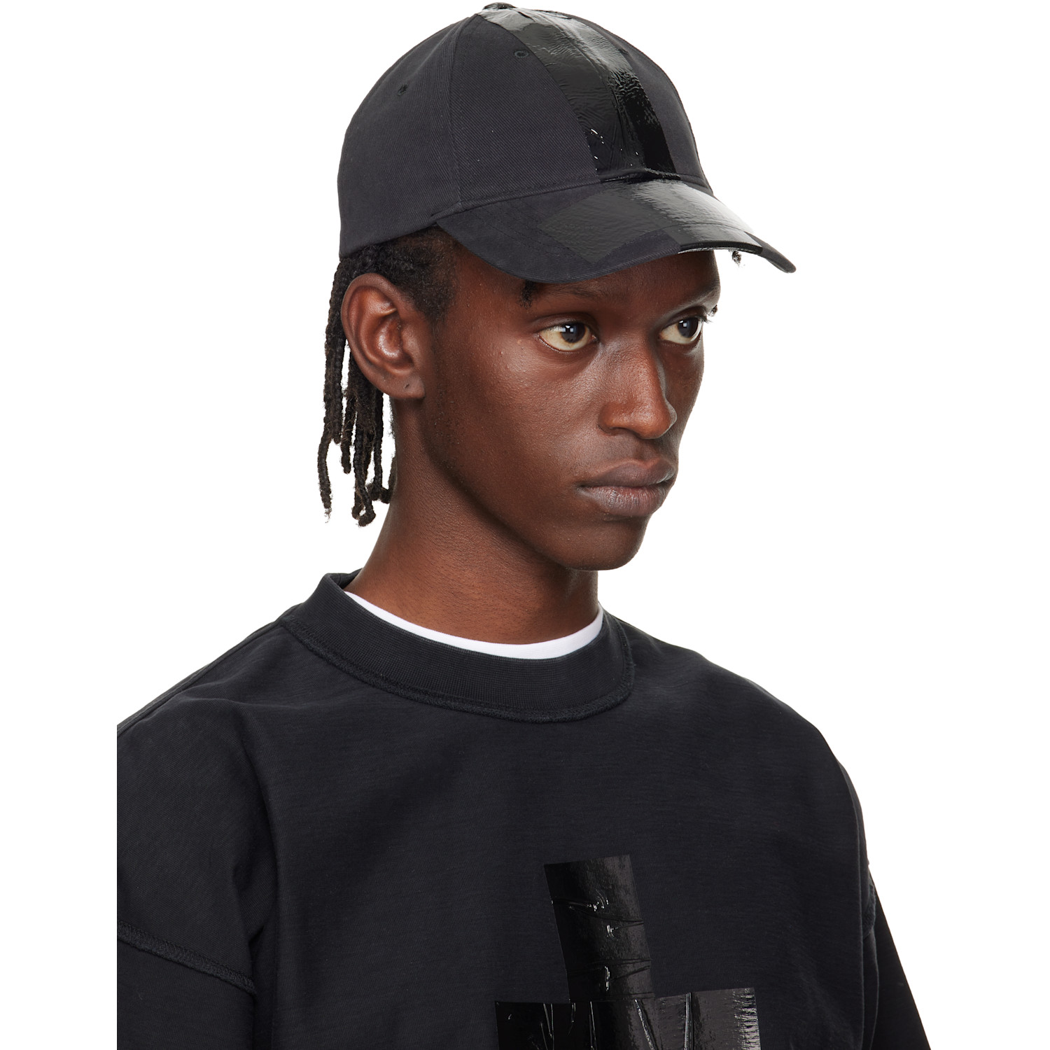  Vetements Black Taped Cap 
