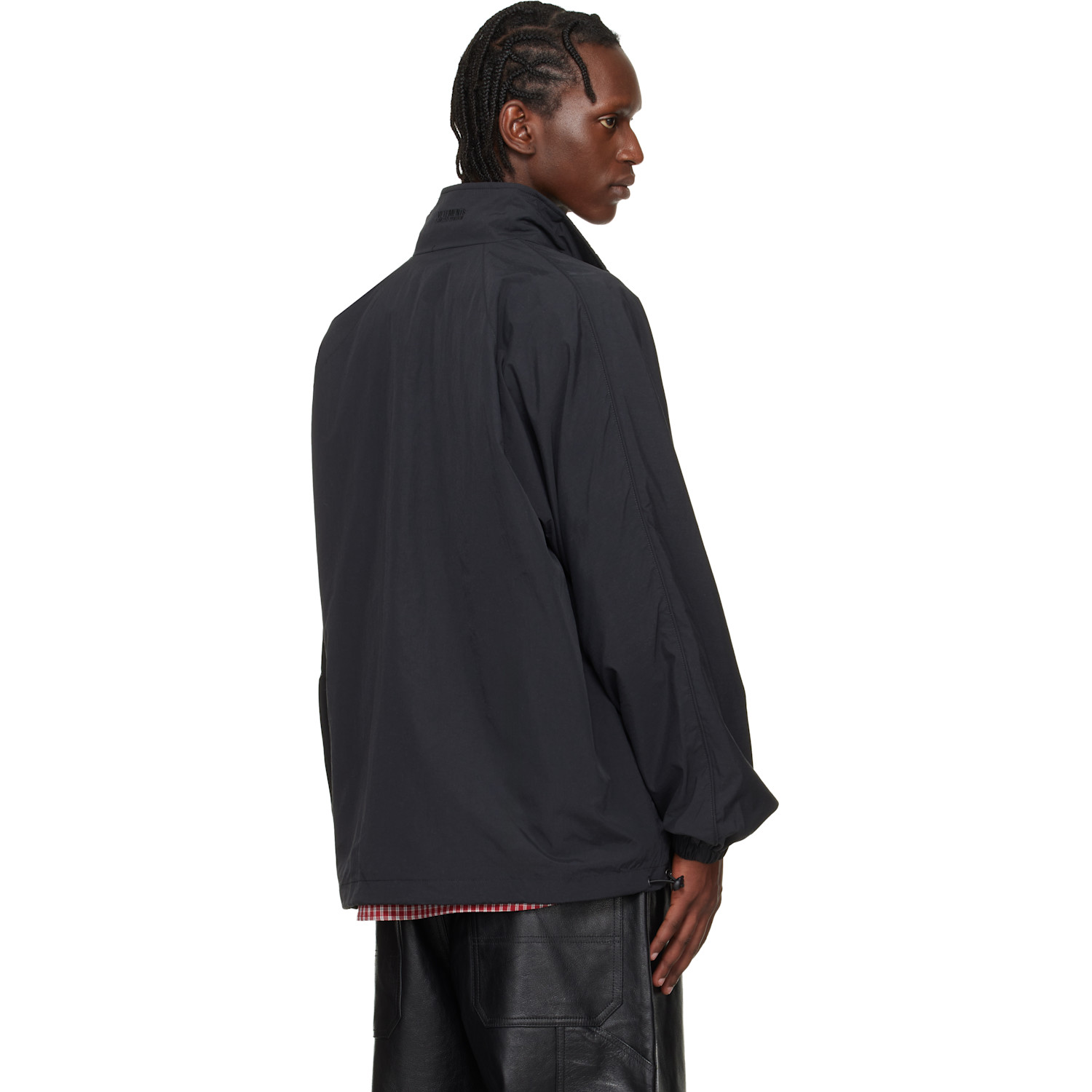  Vetements Black 'global Mf' Jacket 