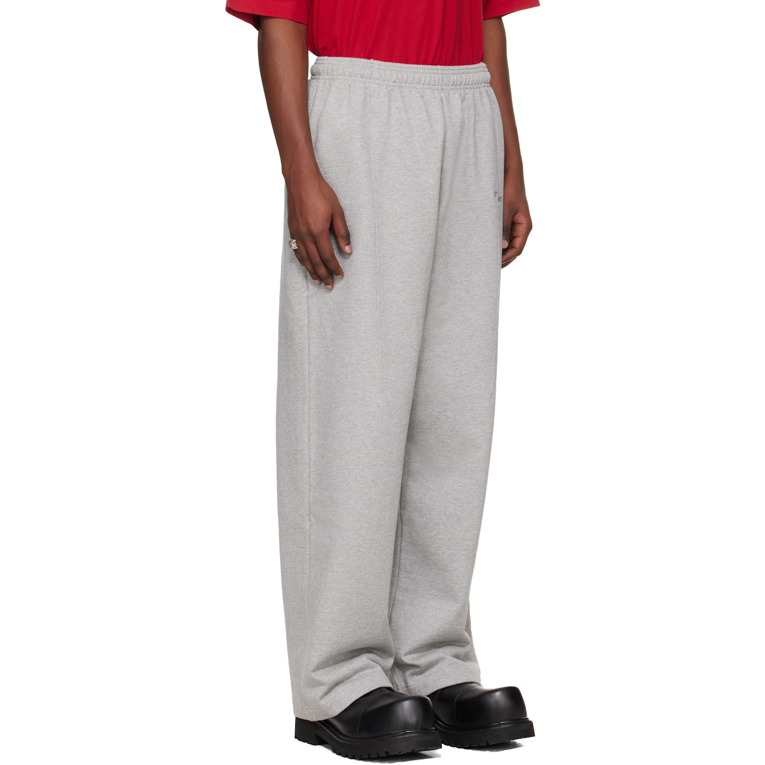  Vetements Gray Cut Sweatpants 