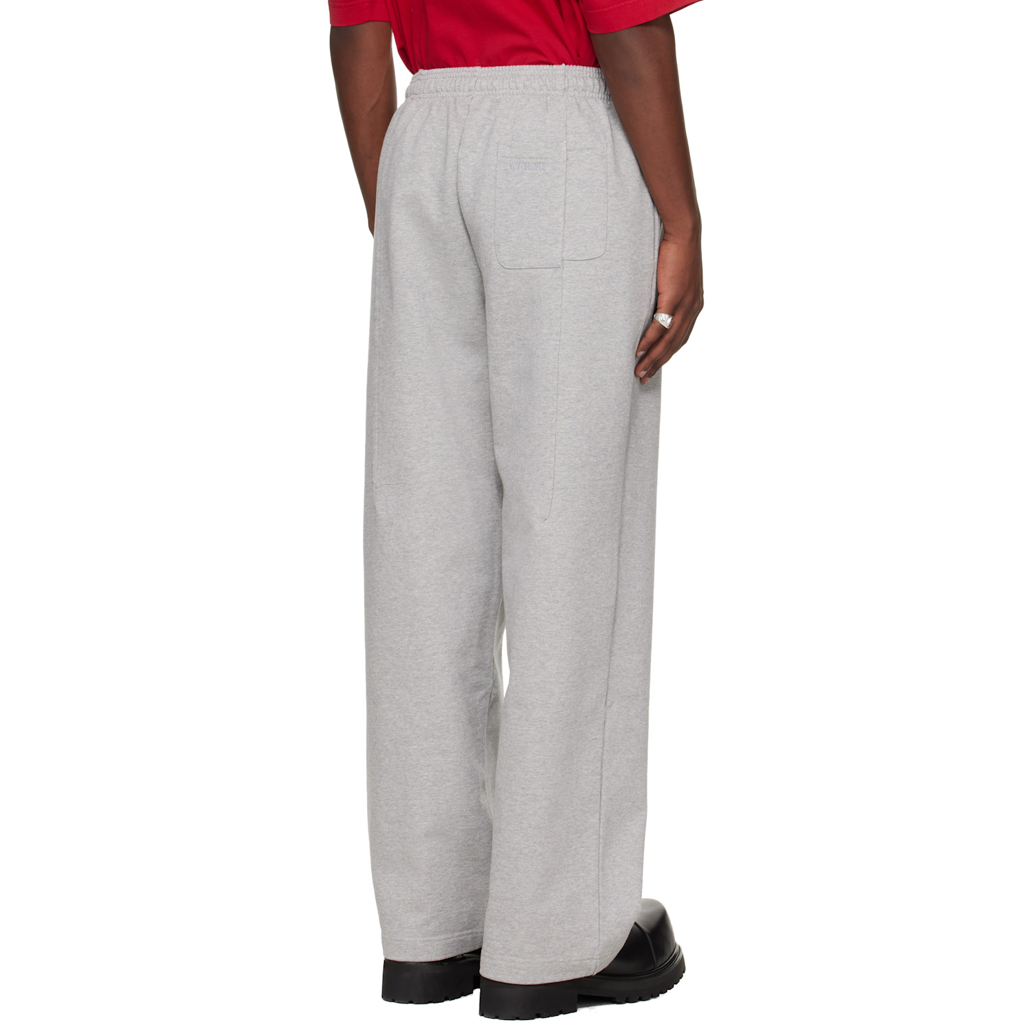  Vetements Gray Cut Sweatpants 