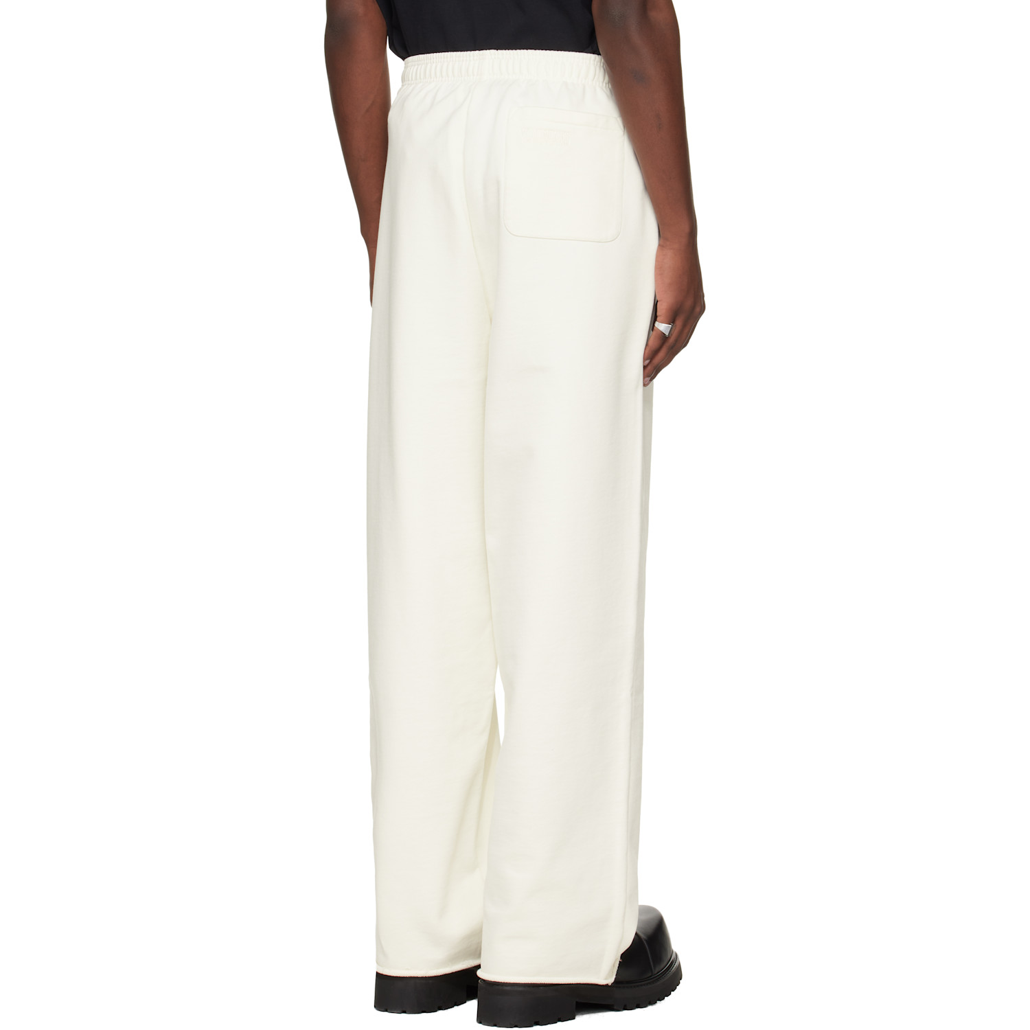  Vetements Off-white Biker Cross Stripe Sweatpants 