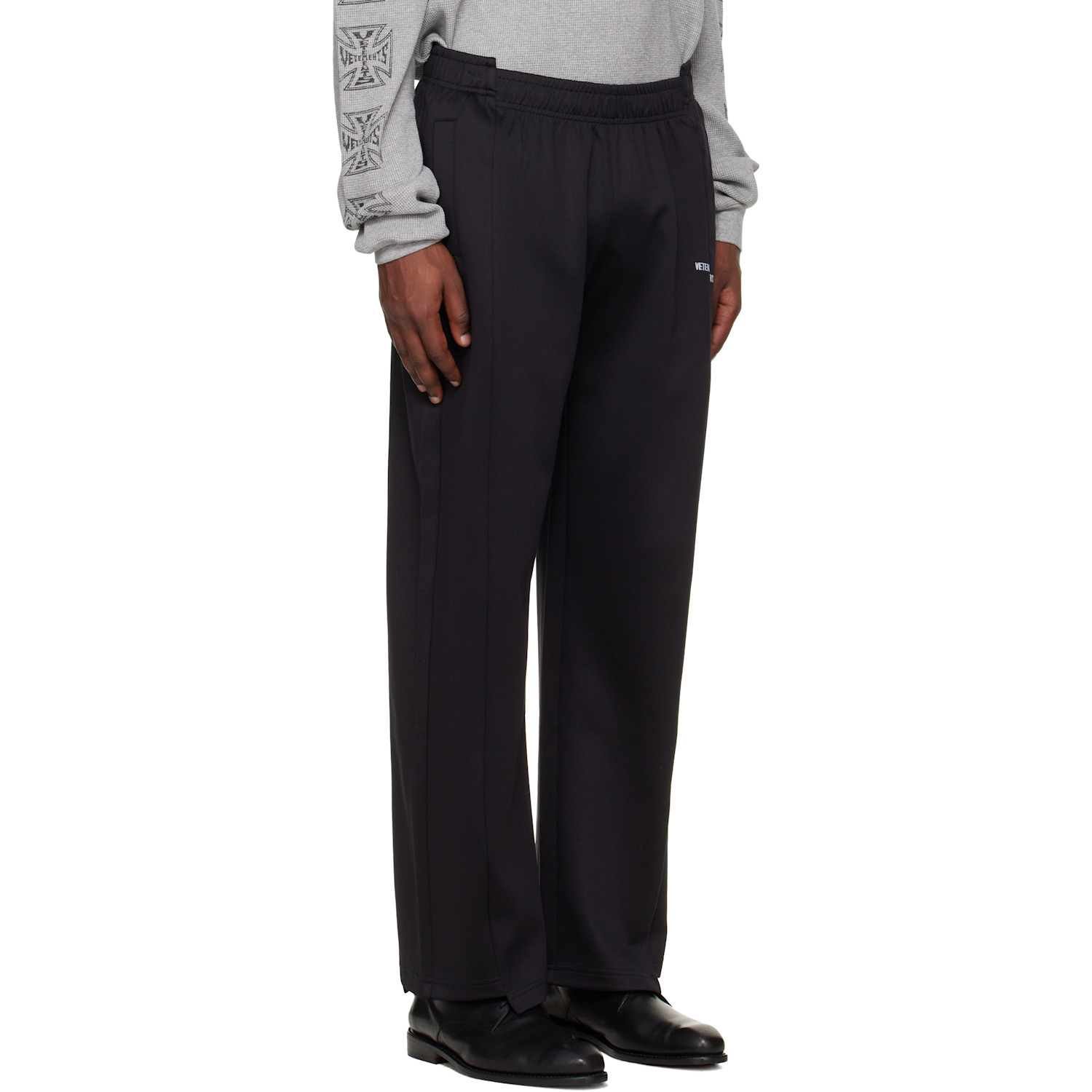  Vetements Black Cut-up Athletic Sweatpants 