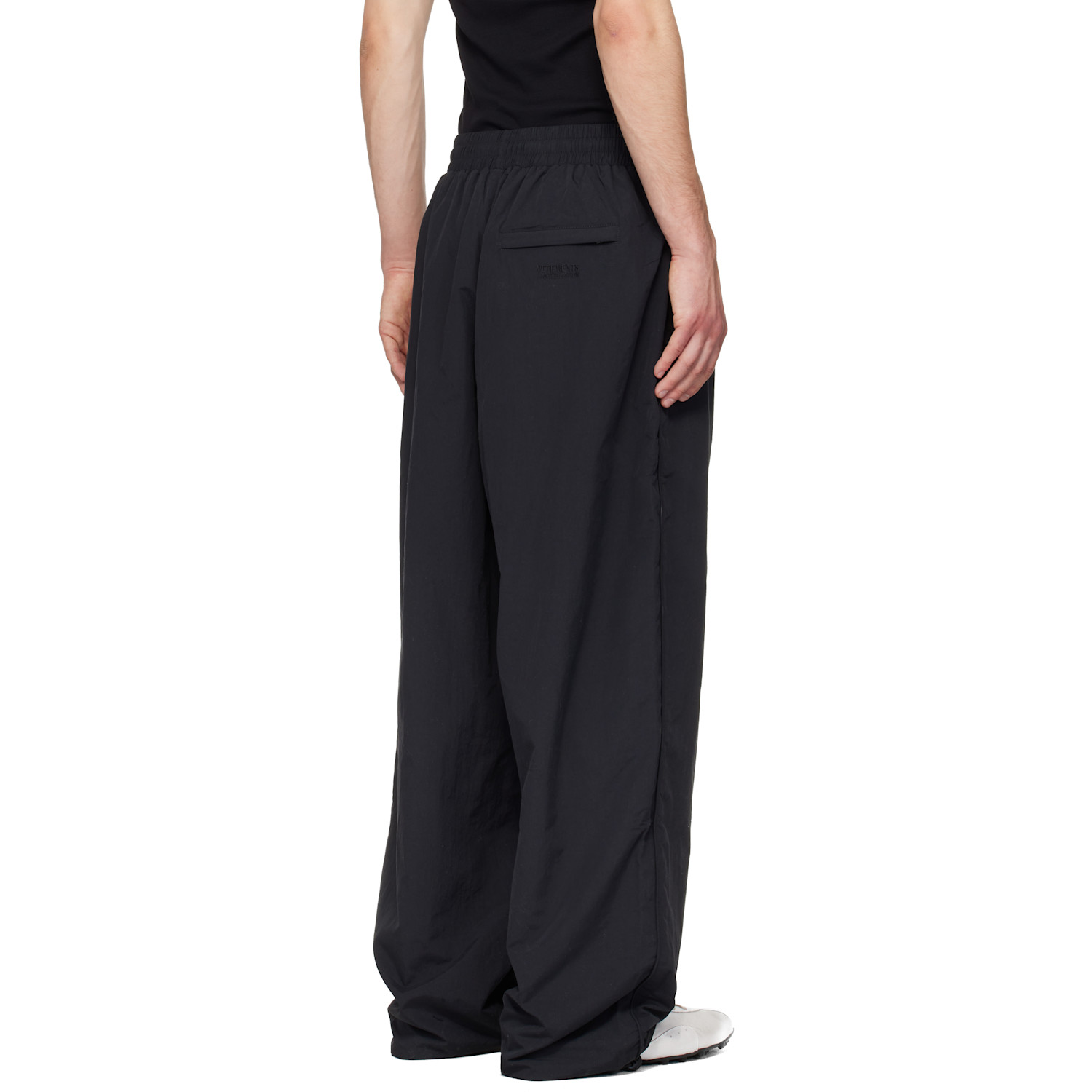 Vetements Black 'global Mf' Track Pants 
