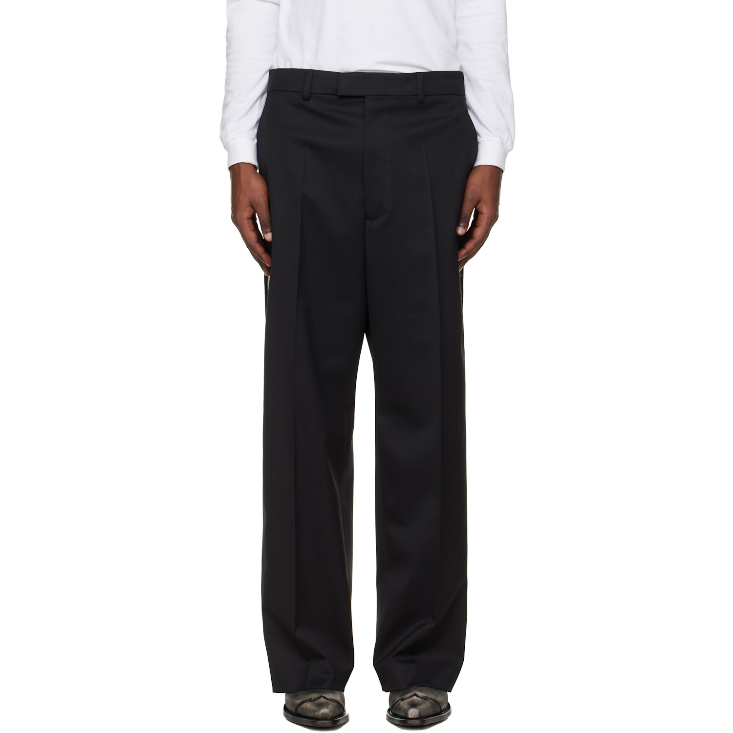 VETEMENTS Wide-Leg Cotton-Jersey Sweatpants | Smart Closet