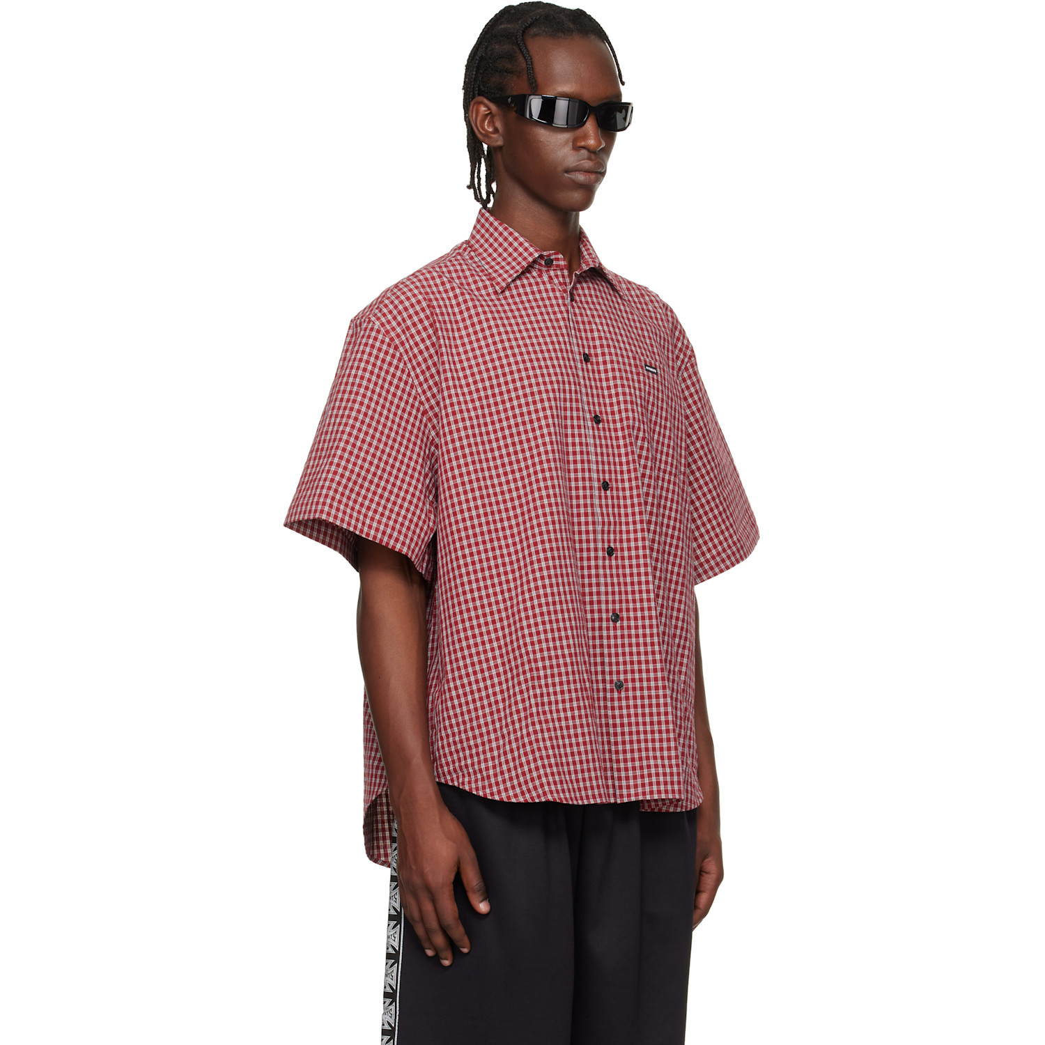  Vetements Red Short Sleeve Shirt 