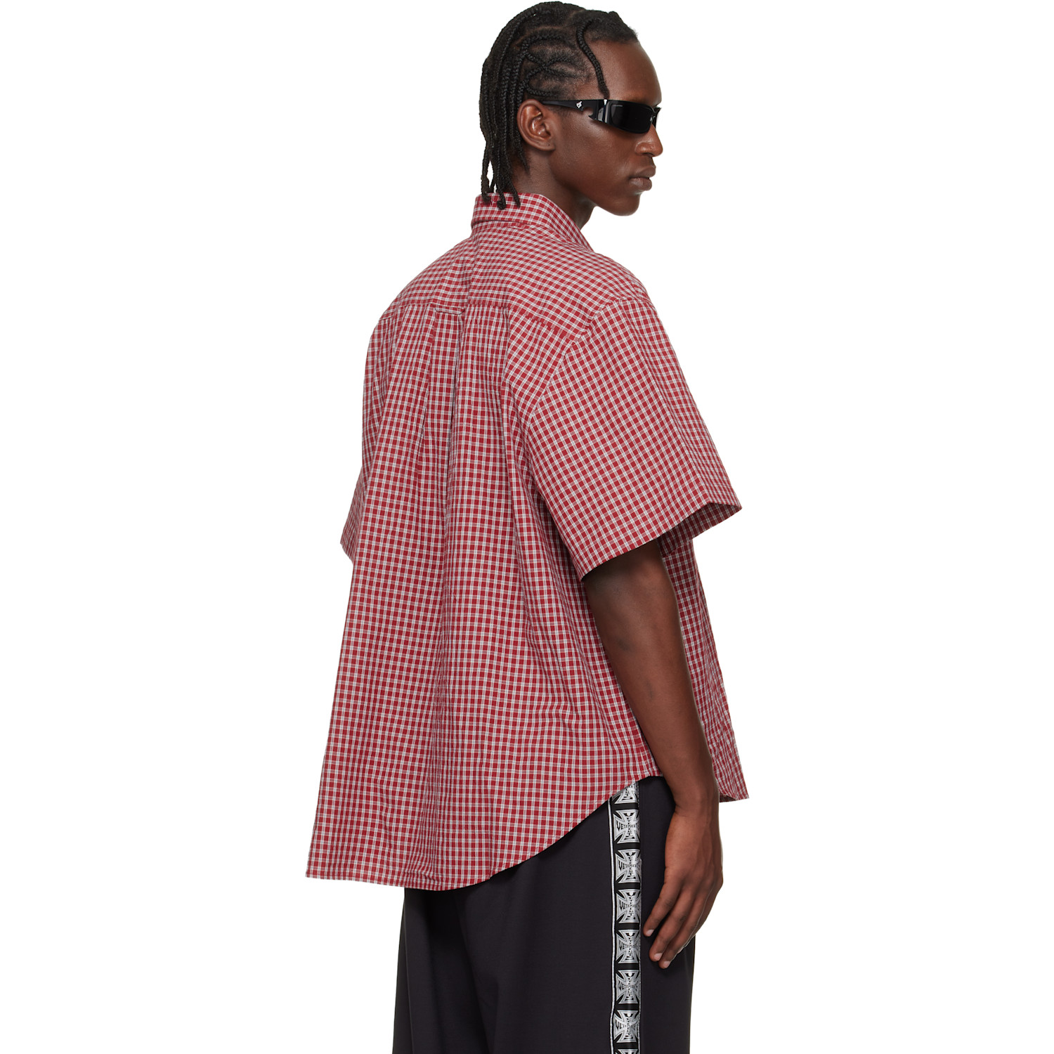  Vetements Red Short Sleeve Shirt 