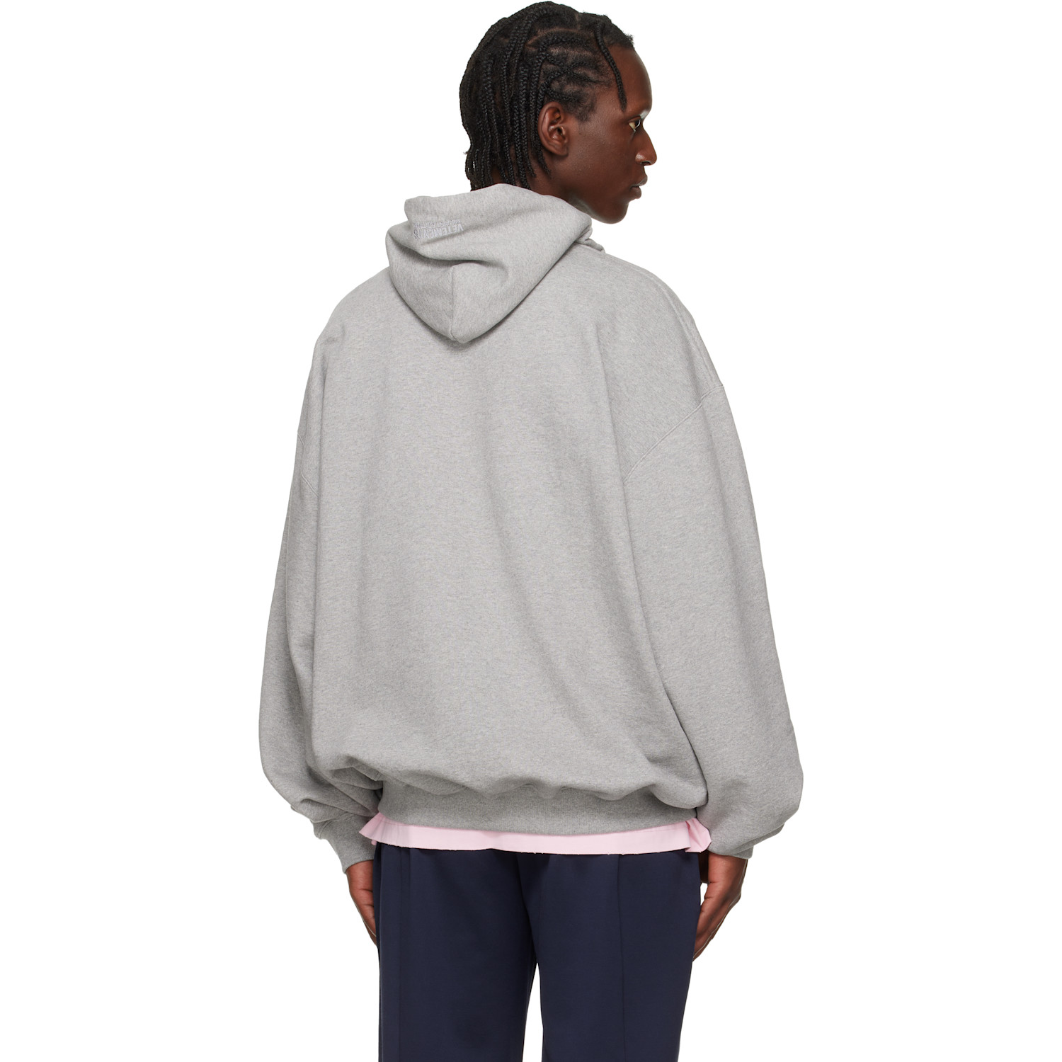  Vetements Gray 'norway' Tourist Hoodie 