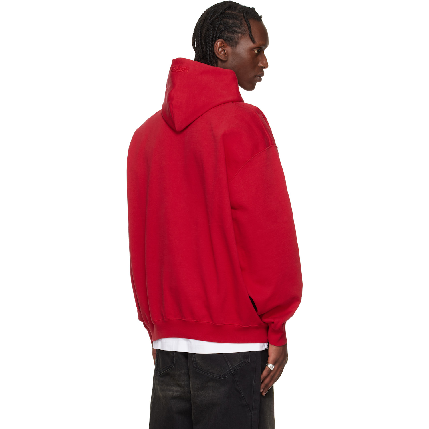 Vetements Red 'pornstar' Hoodie 