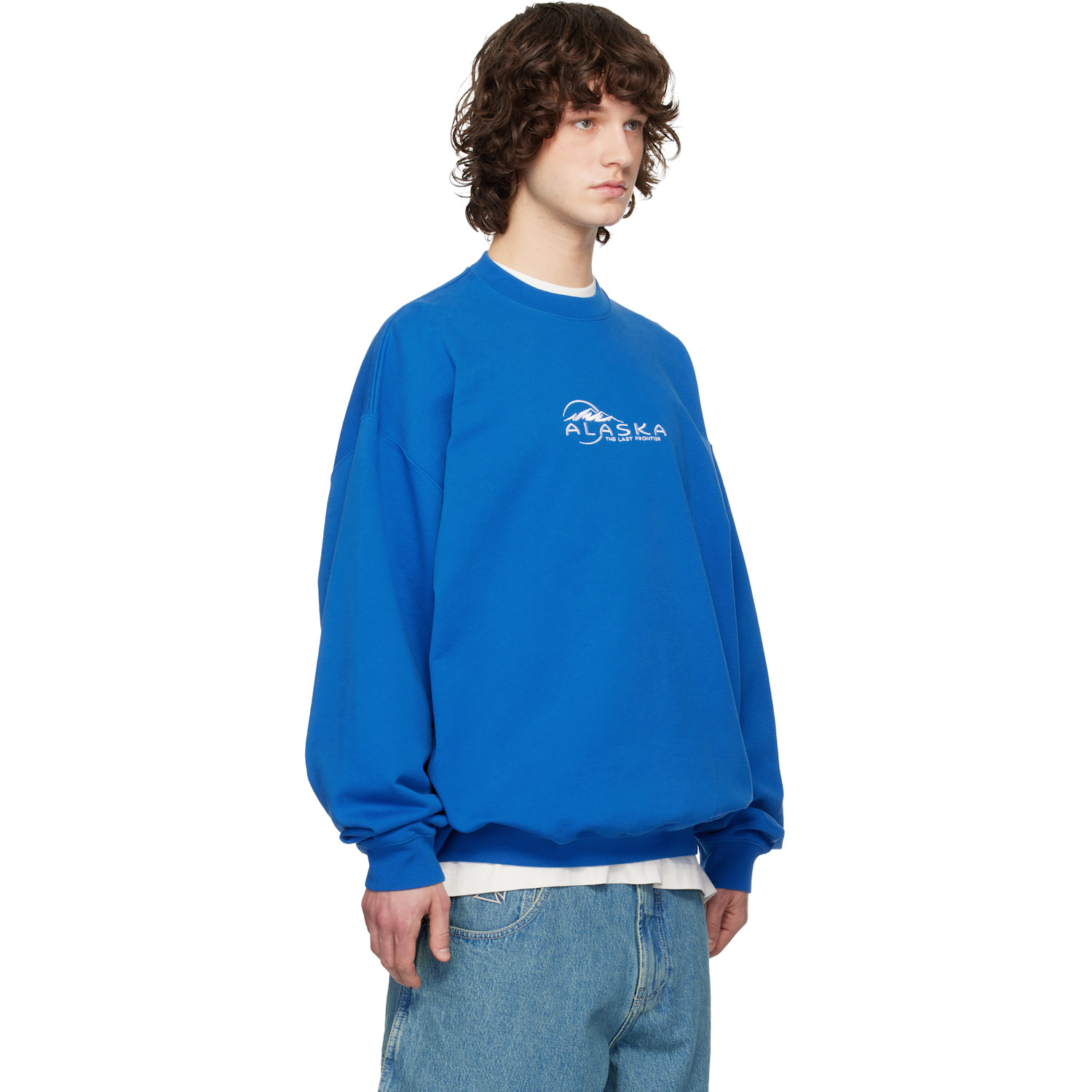  Vetements Blue 'alaska' Tourist Sweatshirt 
