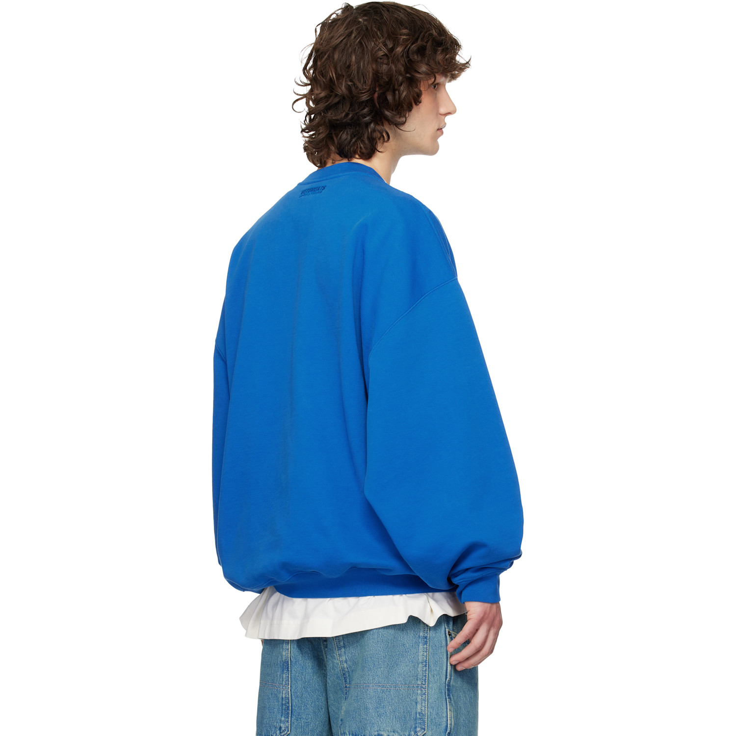  Vetements Blue 'alaska' Tourist Sweatshirt 