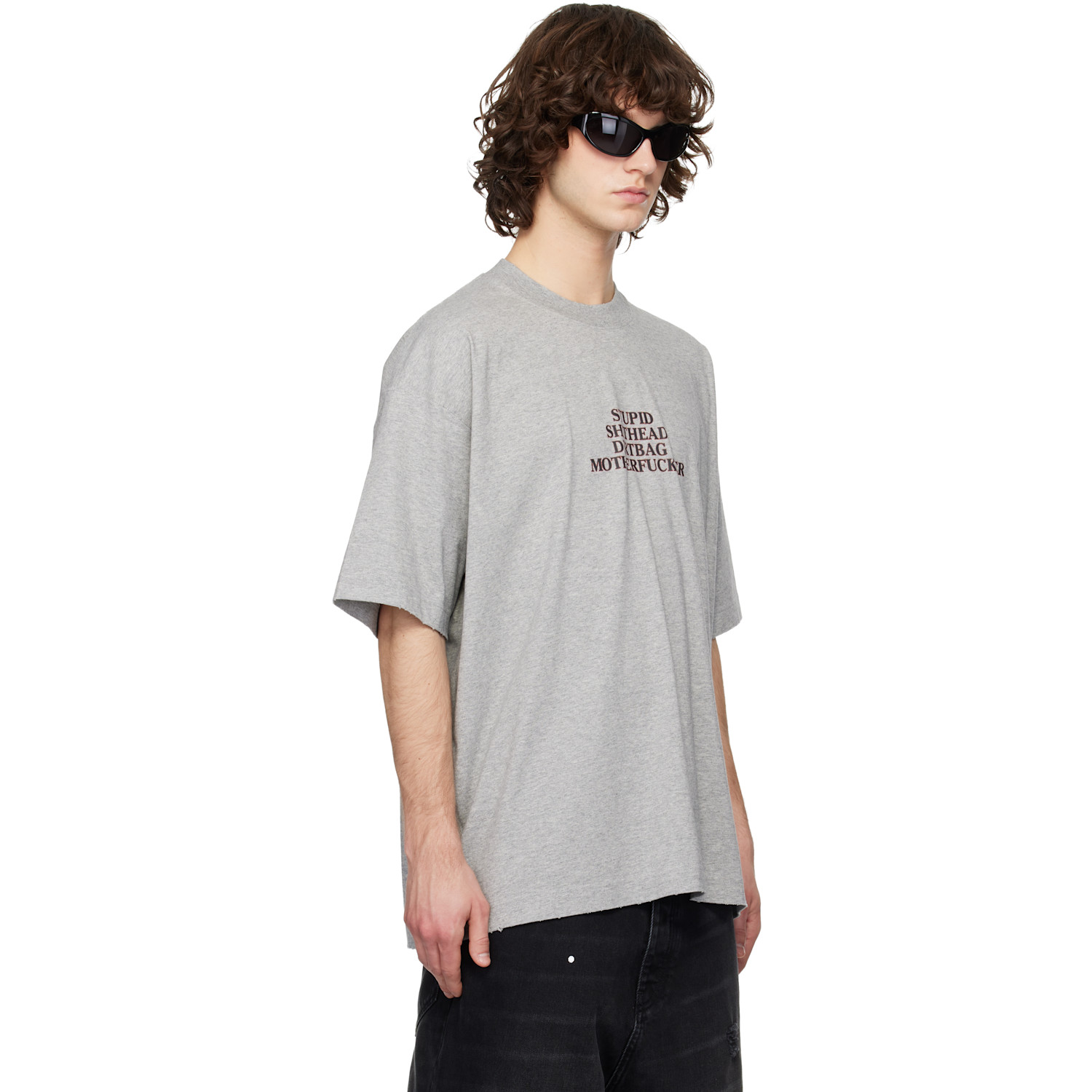  Vetements Gray Mf T-shirt 
