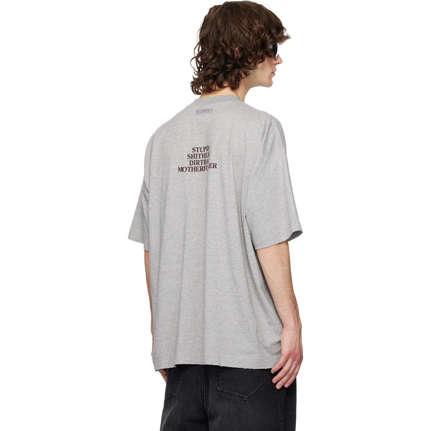  Vetements Gray Mf T-shirt 