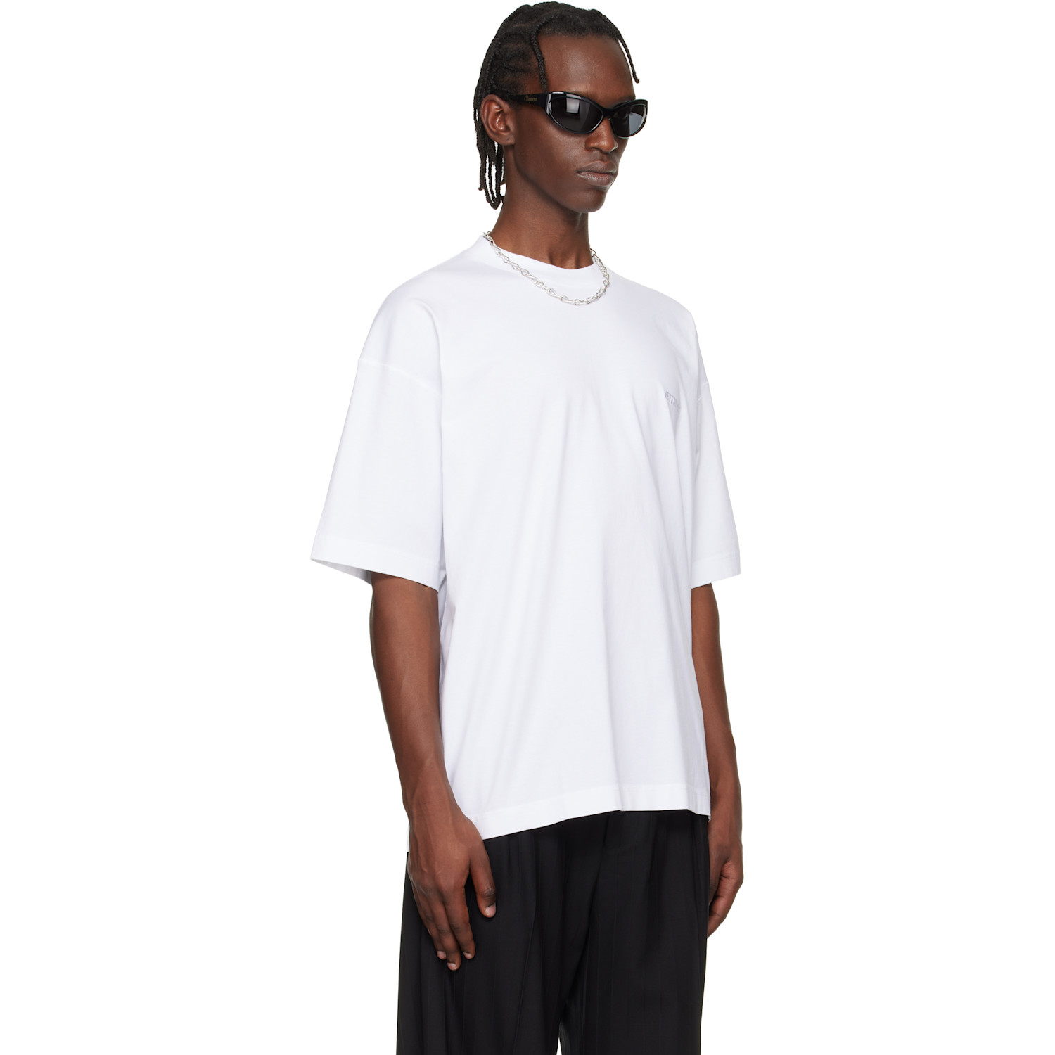  Vetements White Iconic Logo T-shirt 