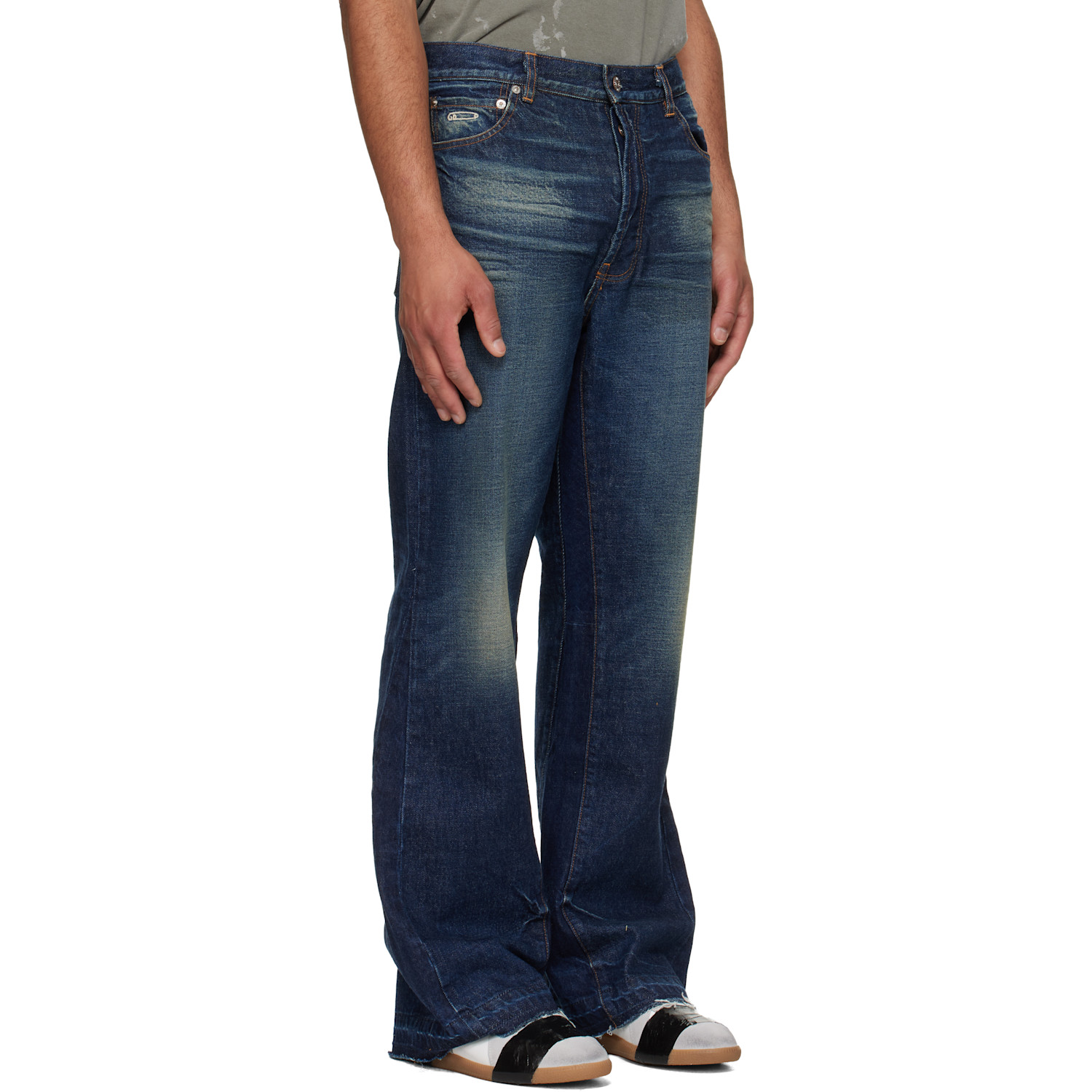  Gallery Dept. Blue La Flare Jeans 