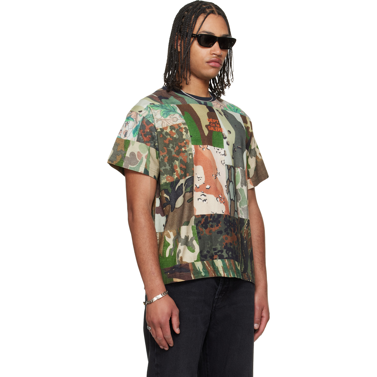  Gallery Dept. Khaki Mixed Camo T-shirt 