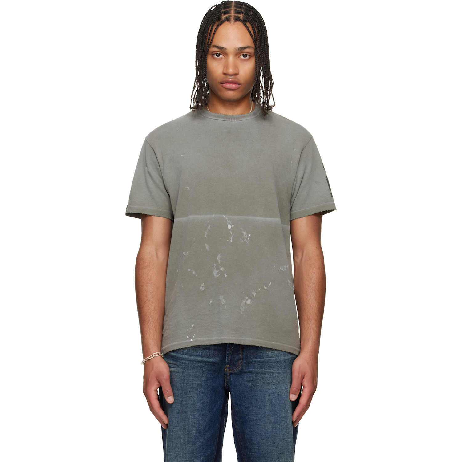 Gallery Dept. Gray Painted French Collector T-shirt