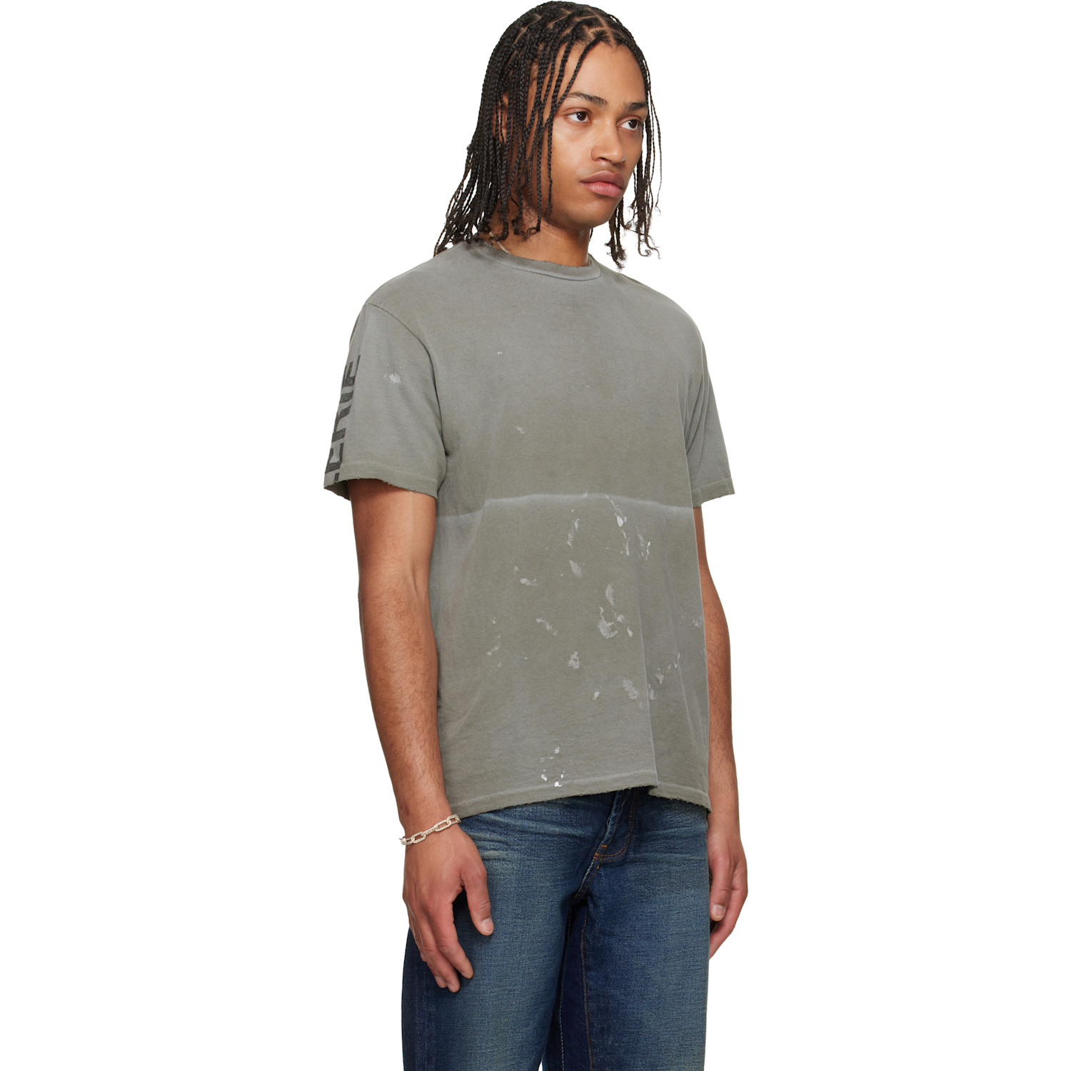  Gallery Dept. Gray Painted French Collector T-shirt 