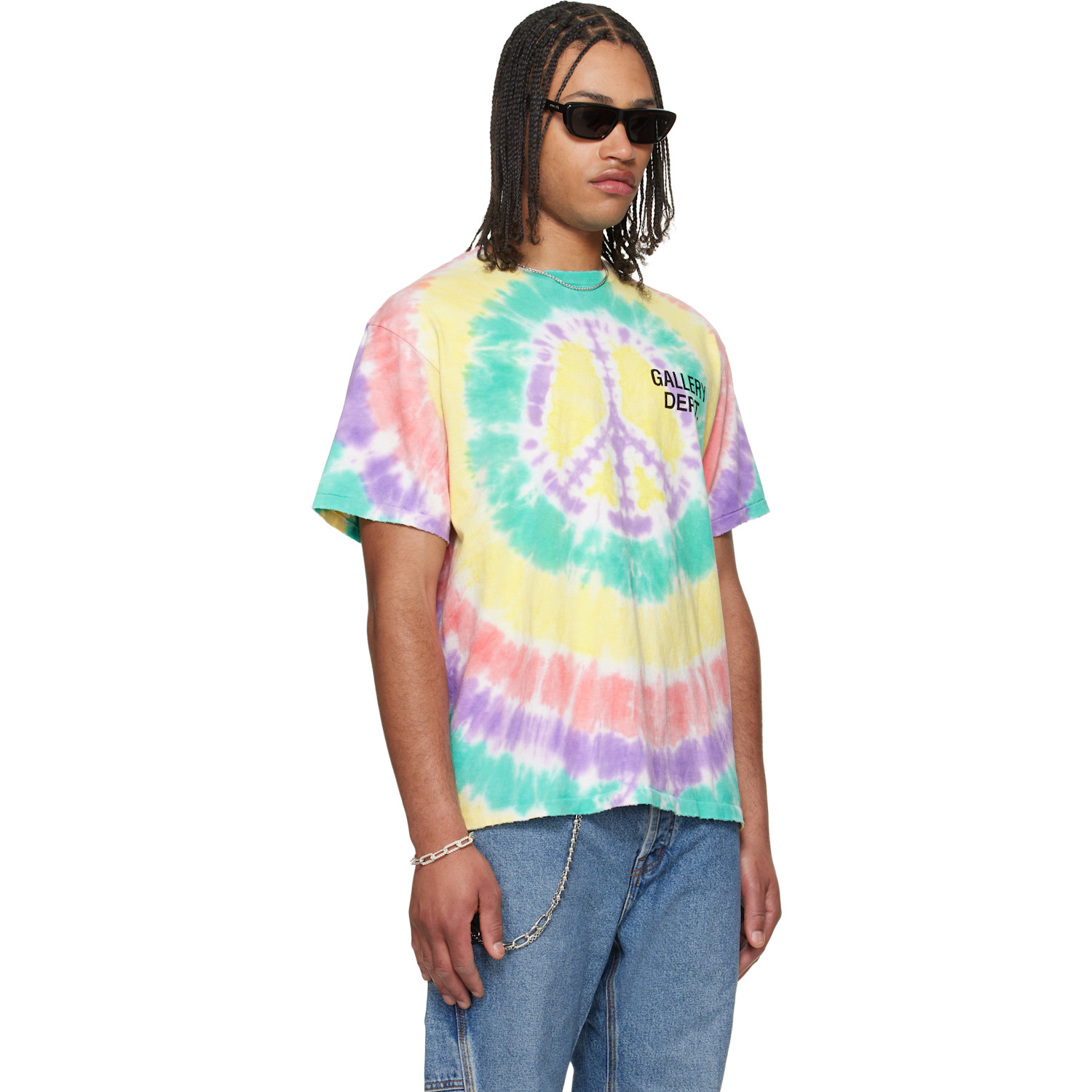  Gallery Dept. Multicolor Peace Tie Dye T-shirt 