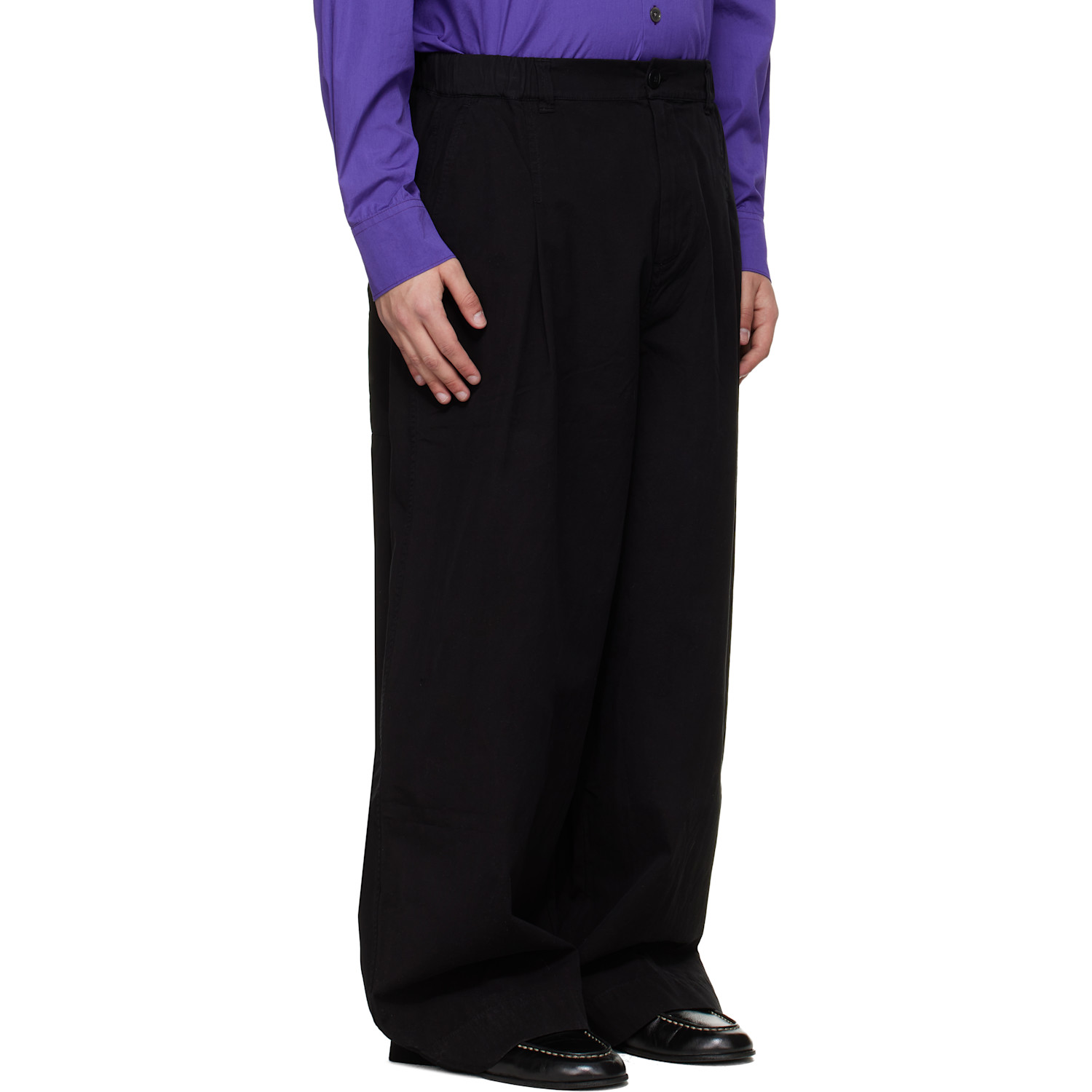  Toogood Black 'the Locksmith' Trousers 