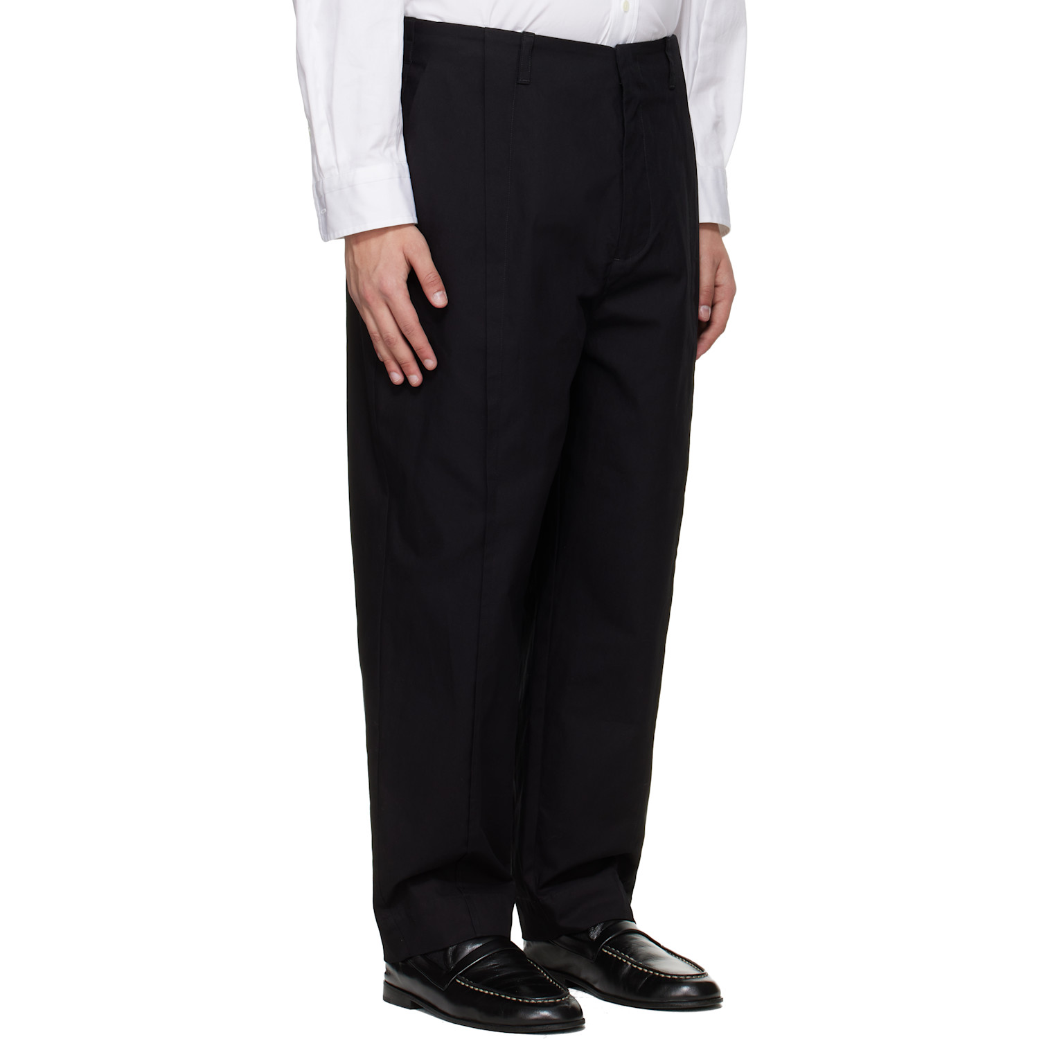  Toogood Black 'the Librarian' Trousers 