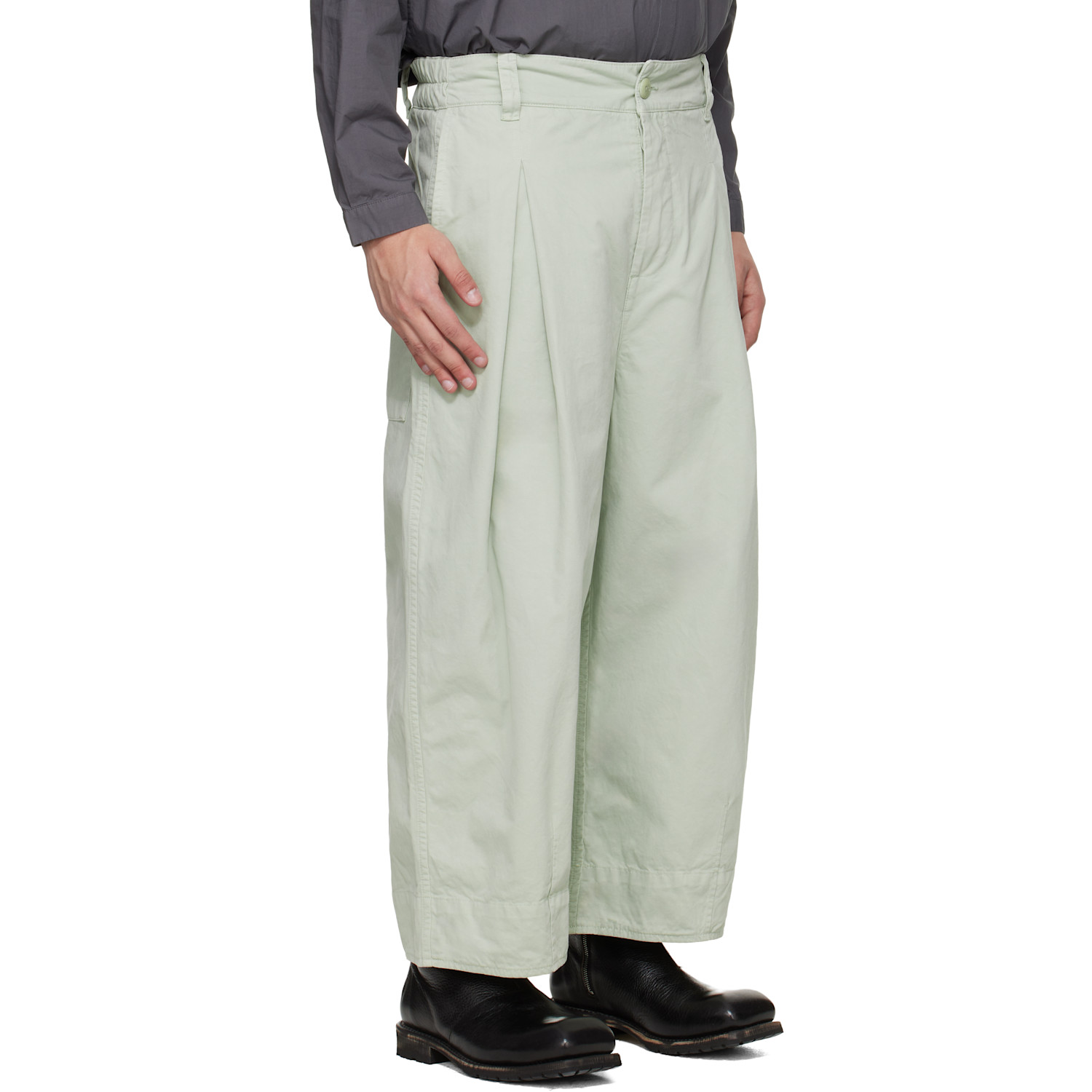  Toogood Taupe 'the Etcher' Trousers 