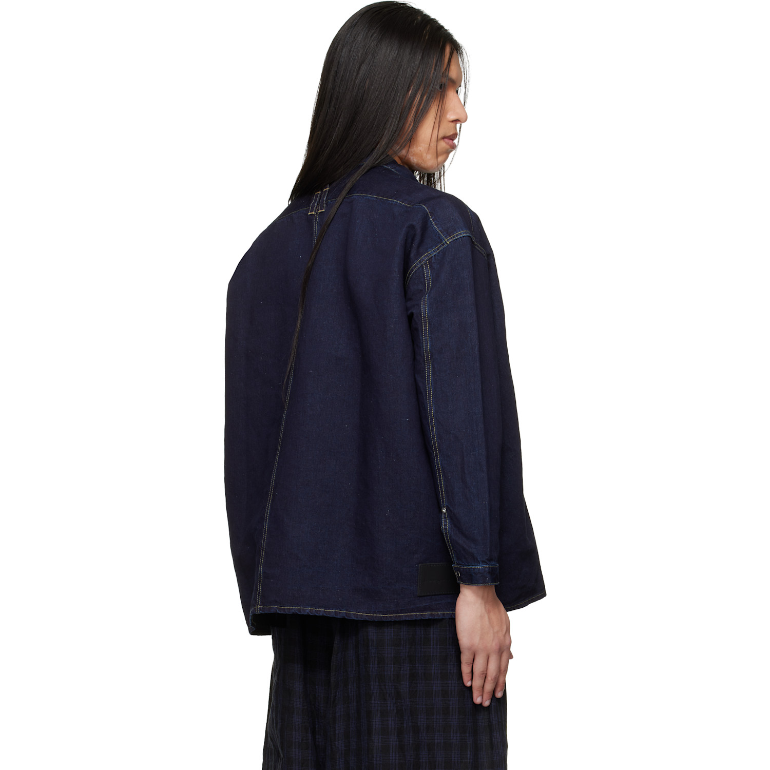  Toogood Indigo 'the Draughtsman' Denim Shirt 