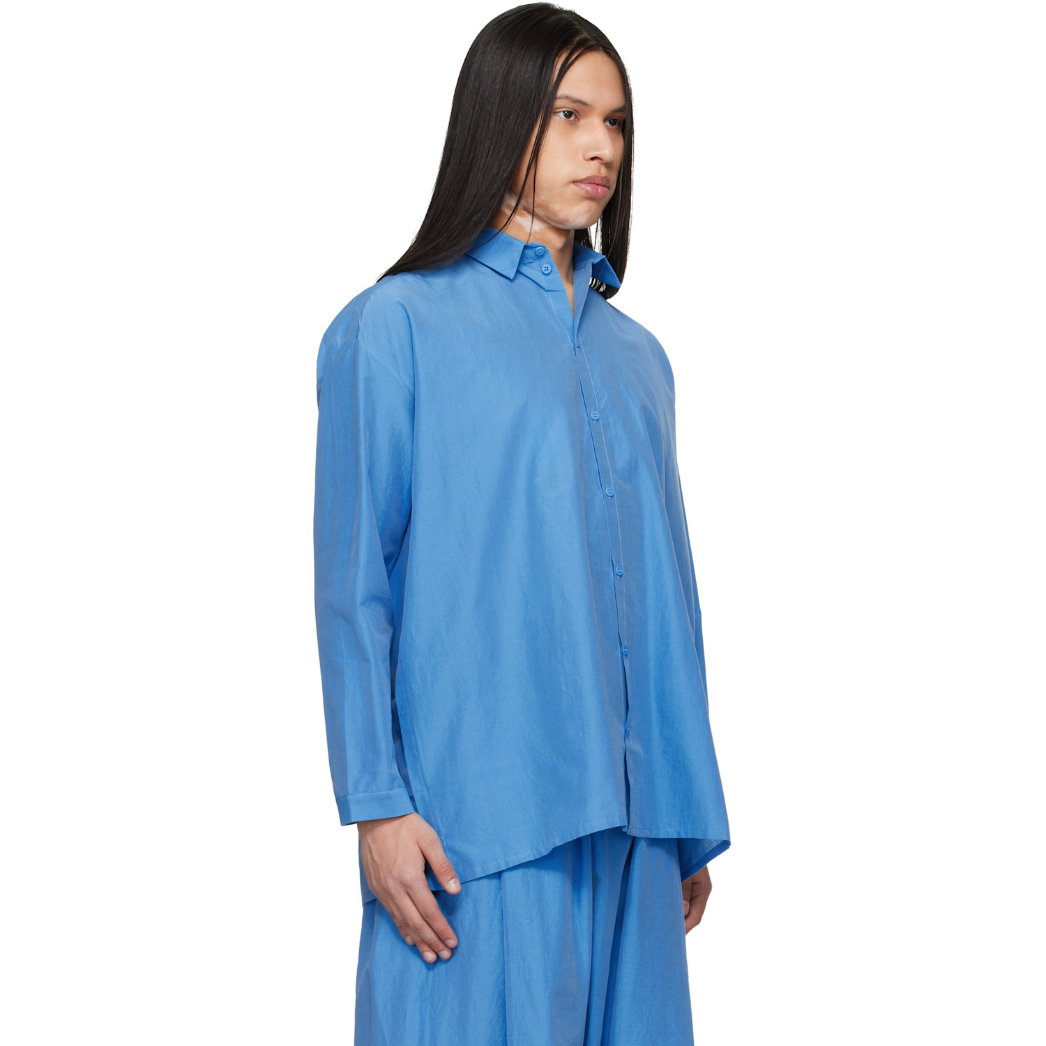  Toogood Blue 'the Draughtsman' Shirt 