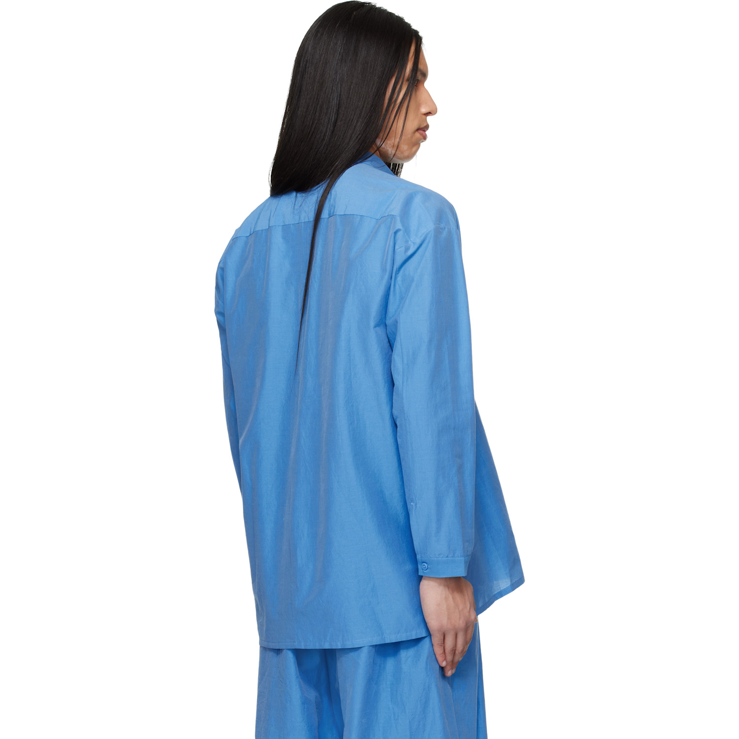  Toogood Blue 'the Draughtsman' Shirt 
