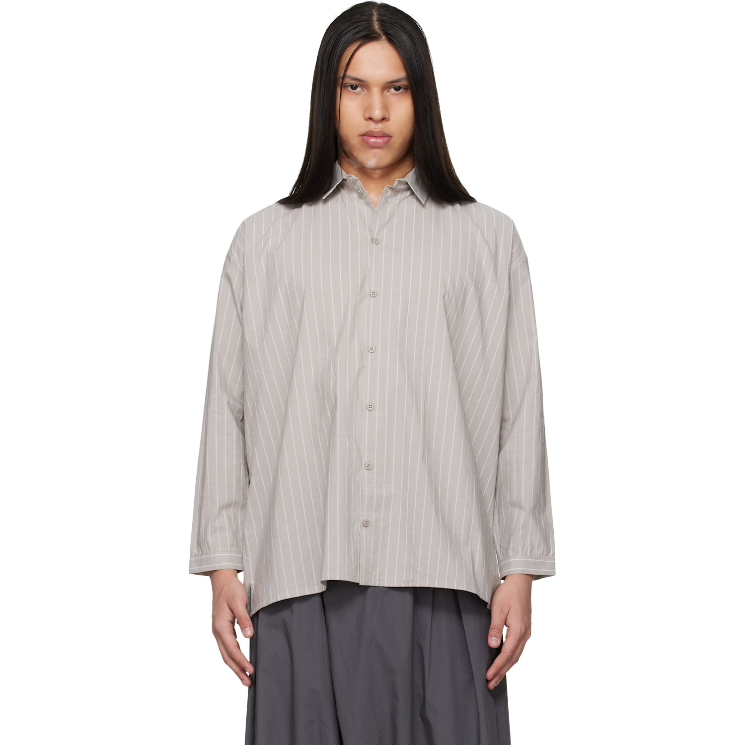 Toogood Taupe 'The Draughtsman' Shirt