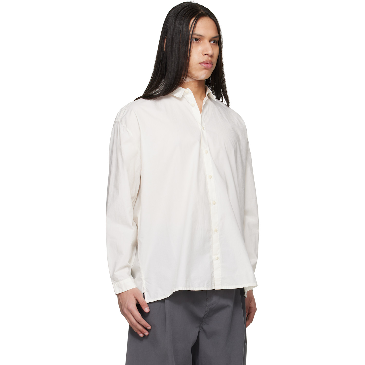  Toogood Off-white 'the Draughtsman' Shirt 