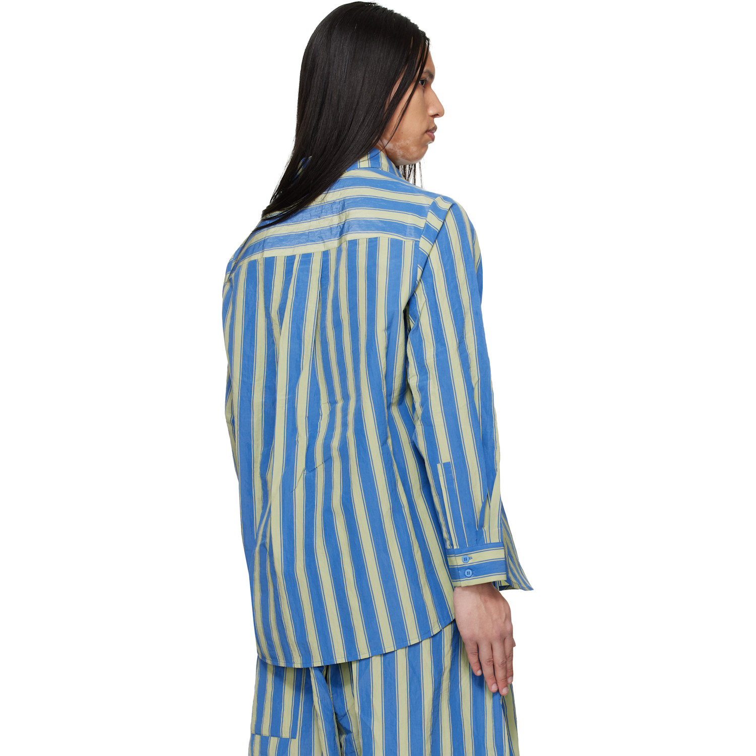  Toogood Blue & Green 'the Clown' Shirt 