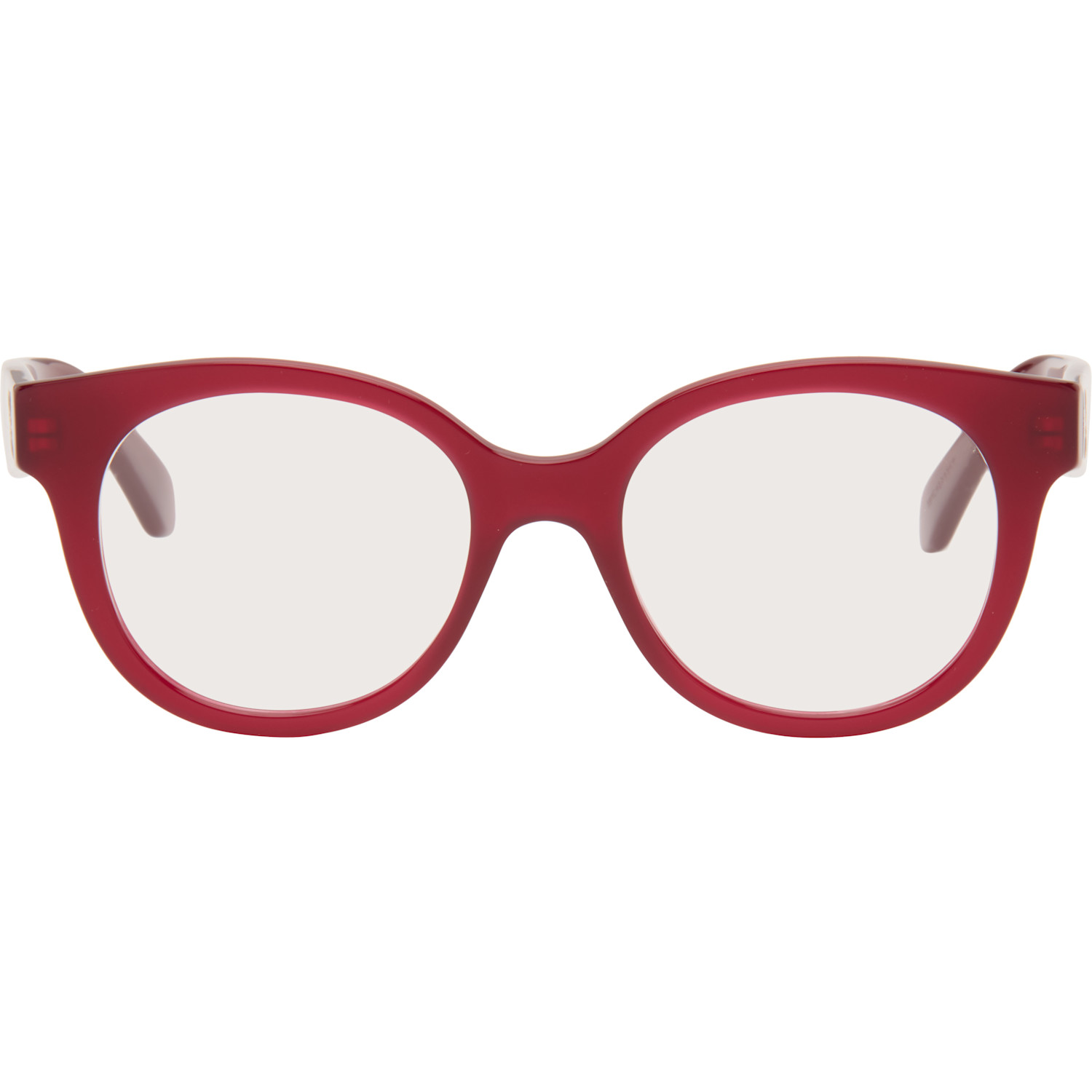 LOEWE Red Anagram Glasses