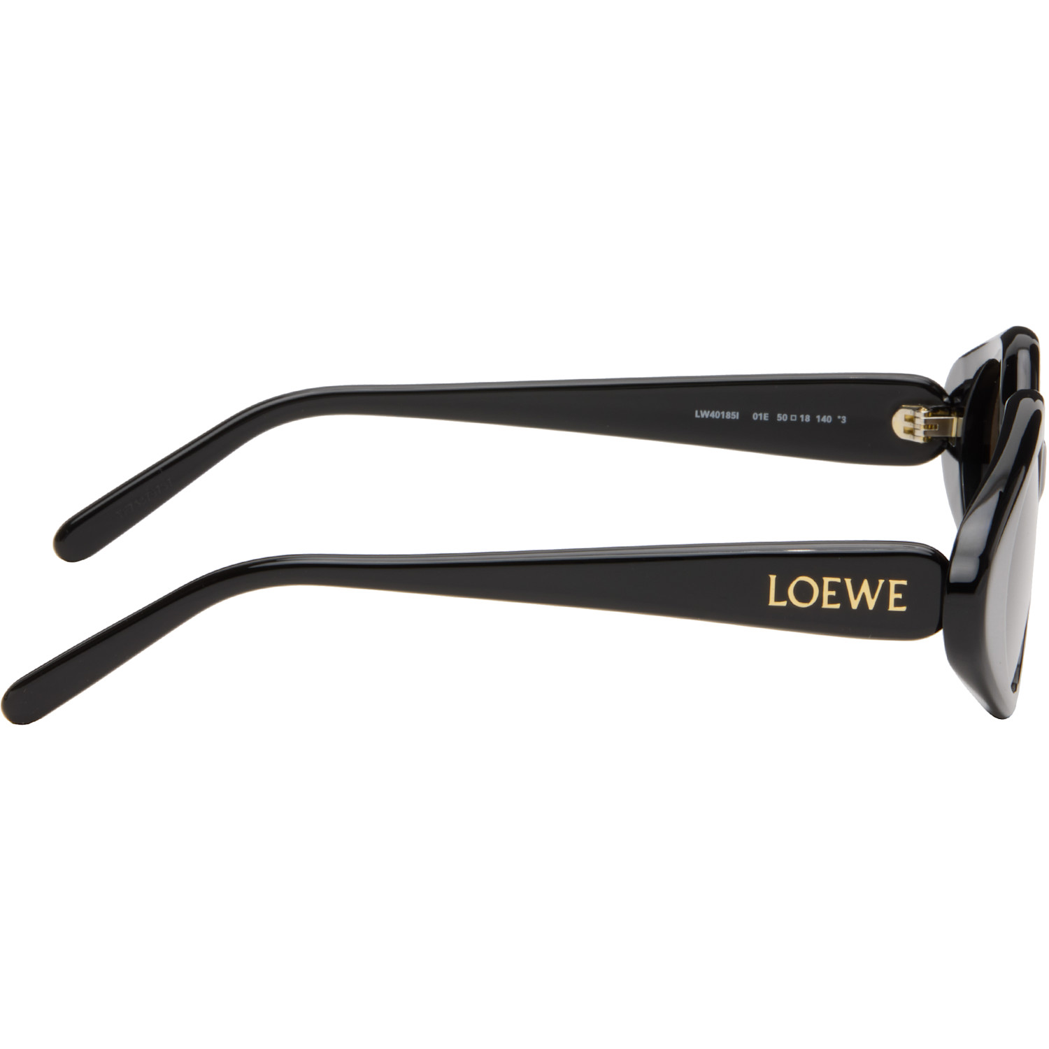  Loewe Black Triangle Slim Sunglasses 