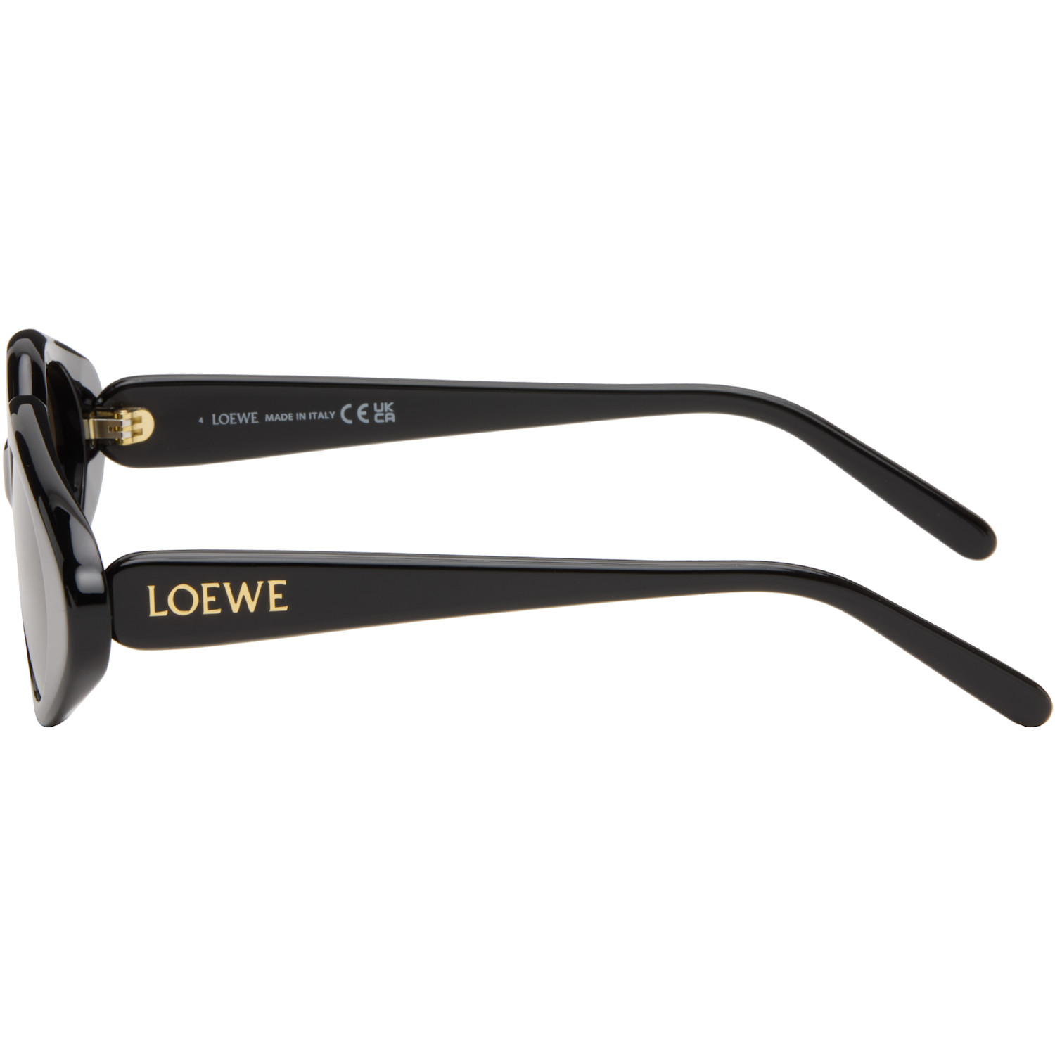  Loewe Black Triangle Slim Sunglasses 