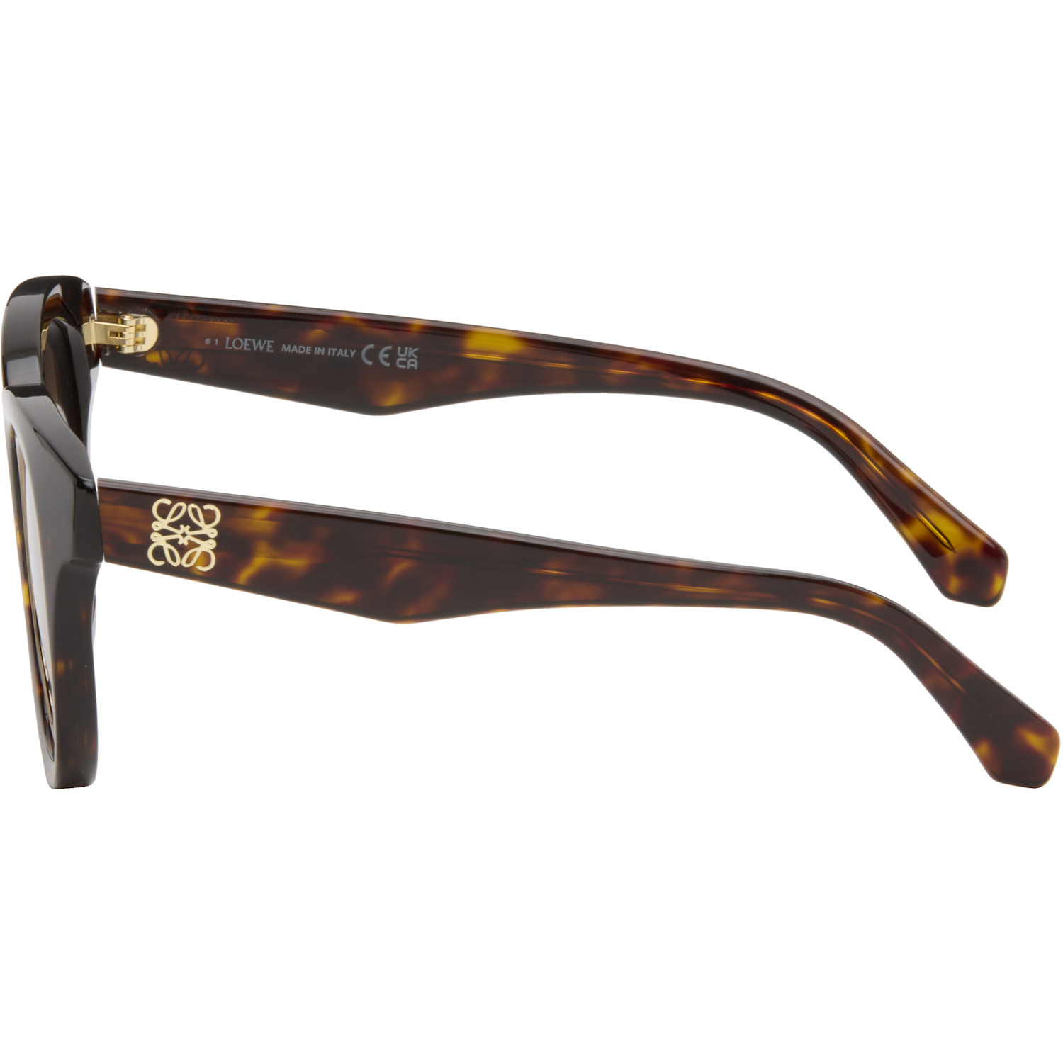  Loewe Brown Mini Anagram Butterfly Sunglasses 