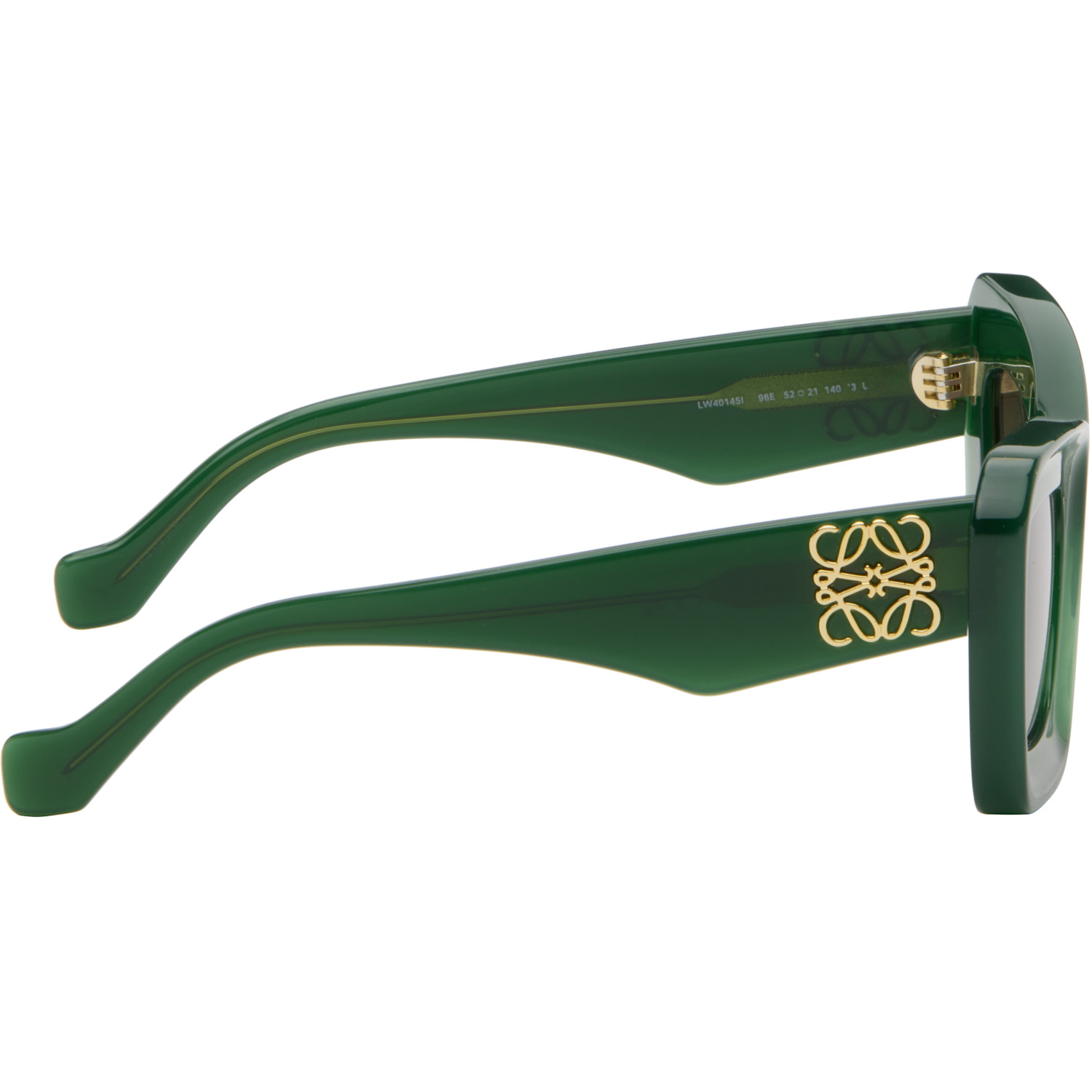 Loewe Green Anagram Sunglasses 