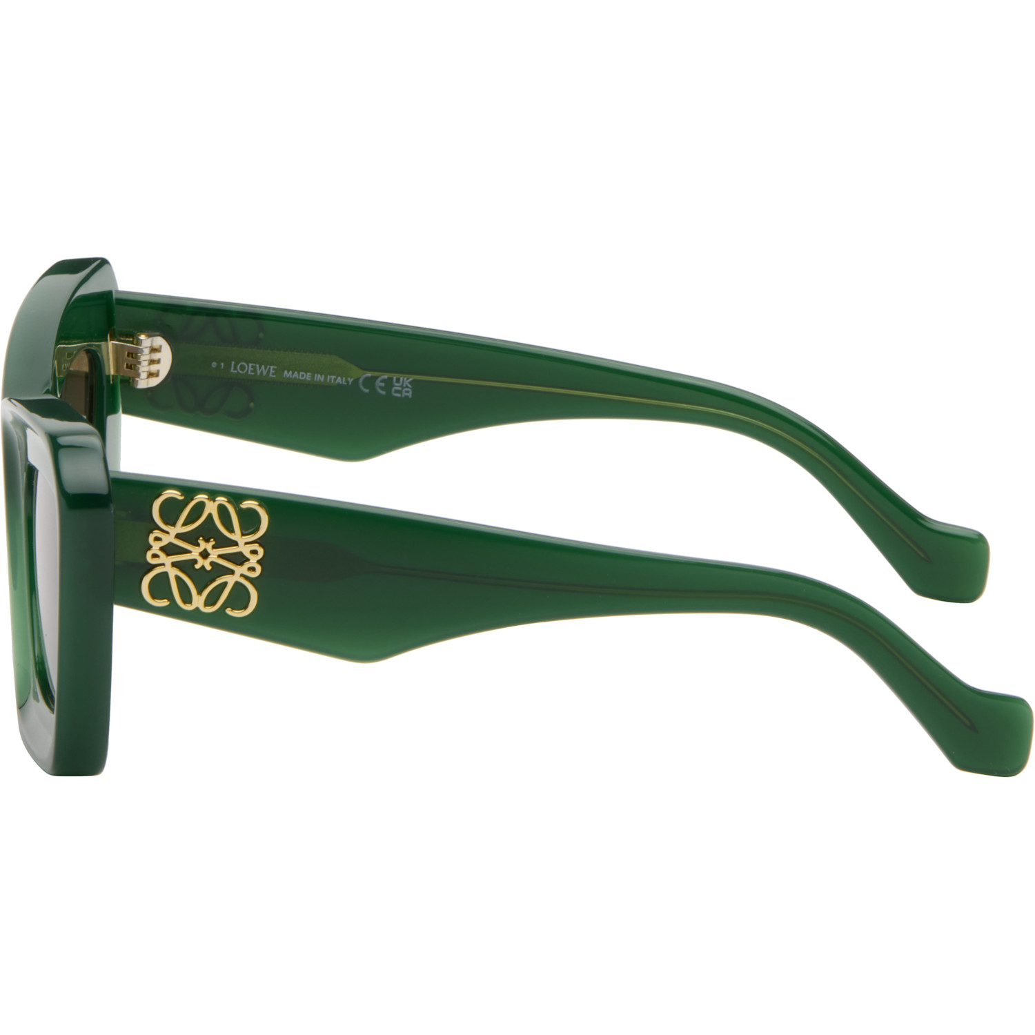  Loewe Green Anagram Sunglasses 
