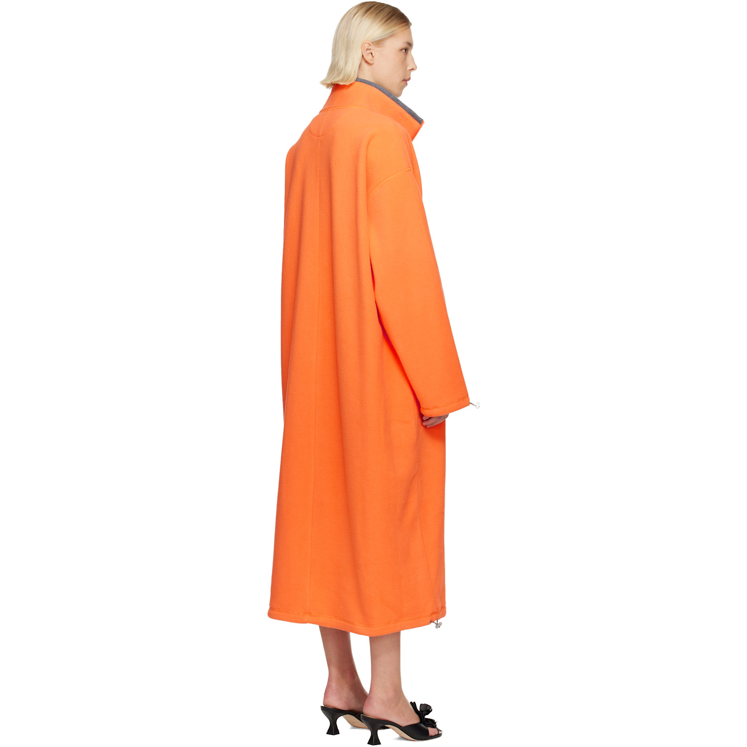  Sandy Liang Orange Sloane Maxi Dress 