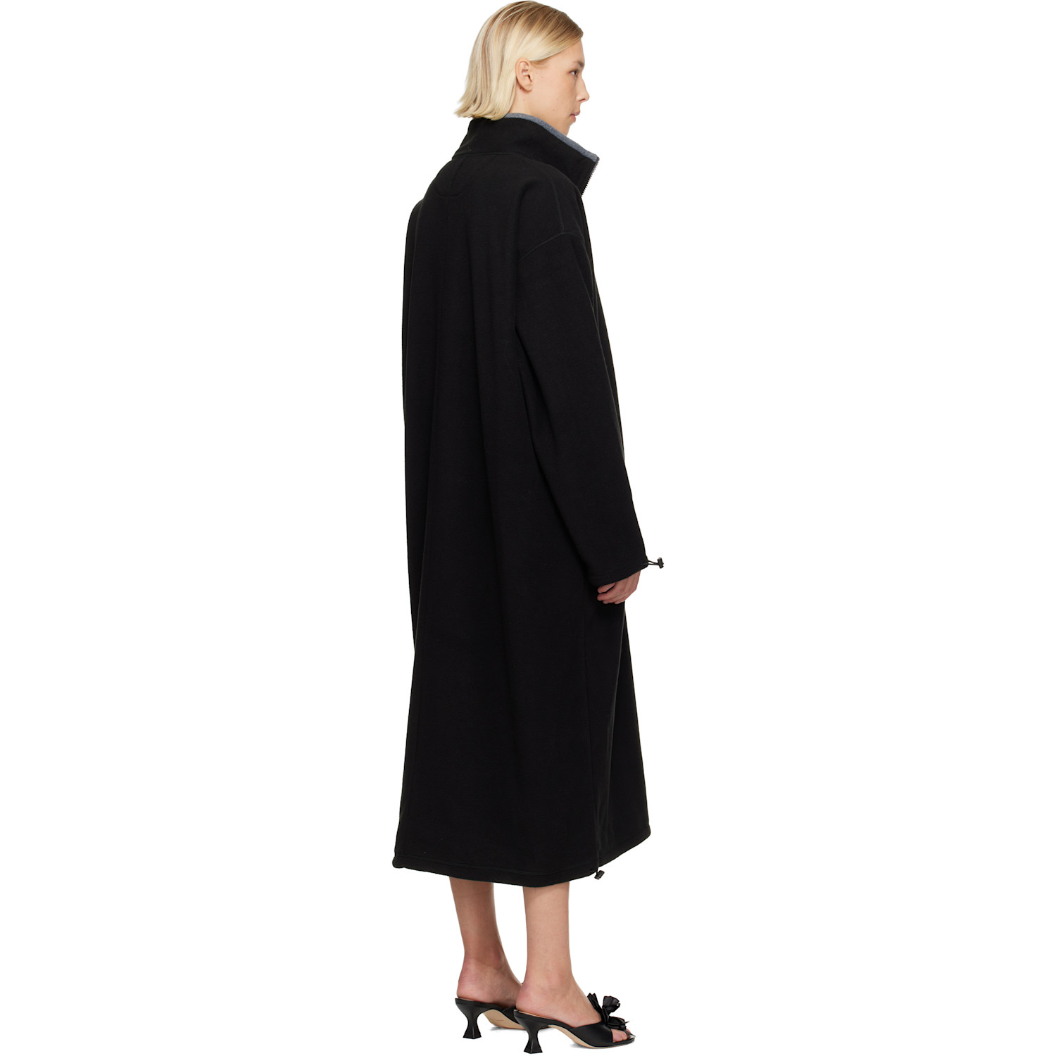  Sandy Liang Black Sloane Maxi Dress 